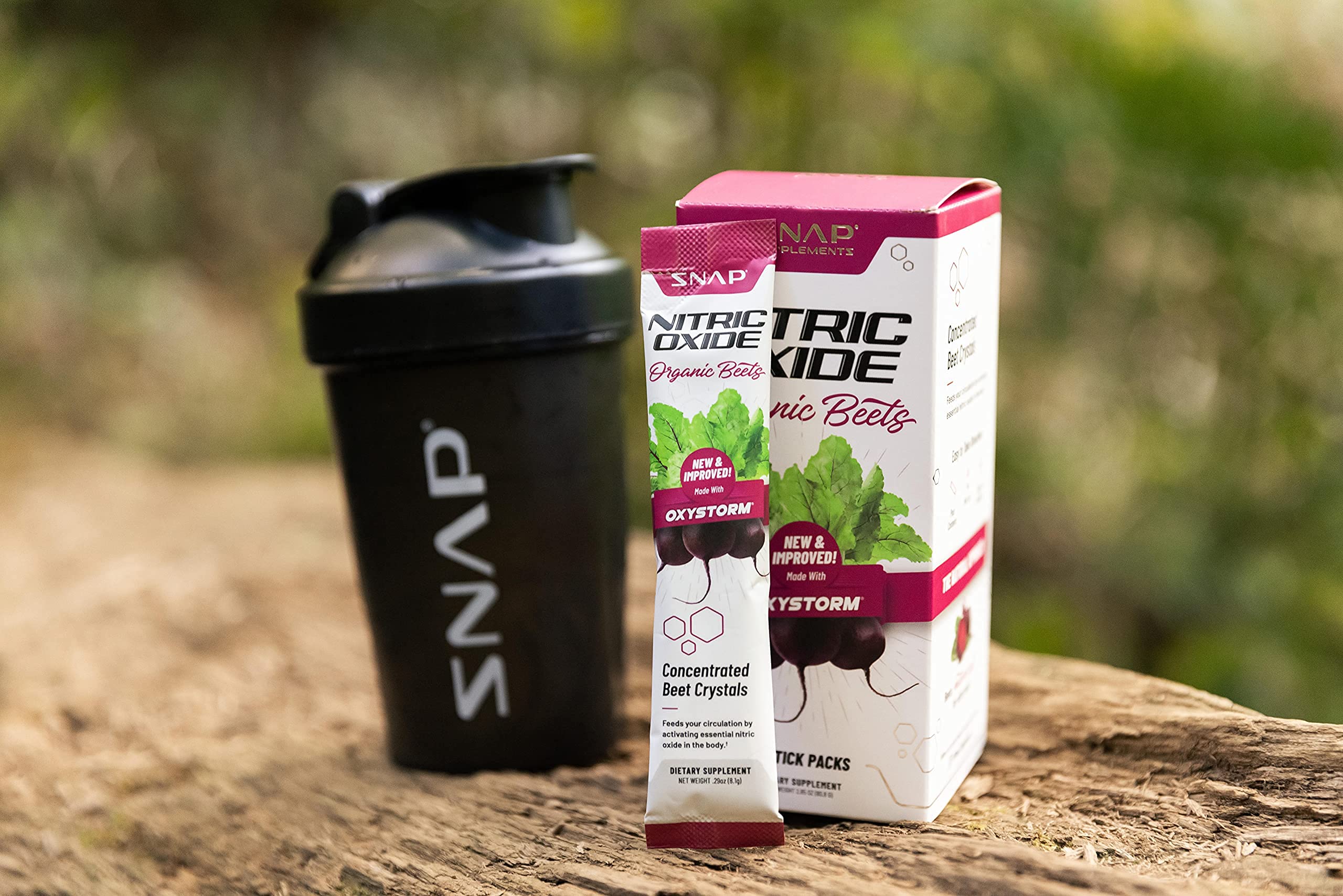 Snap Supplements Nitric Oxide Organic Beet Root Powder, Circulation Superfood On-The-Go Snap SupplementsAu supplements