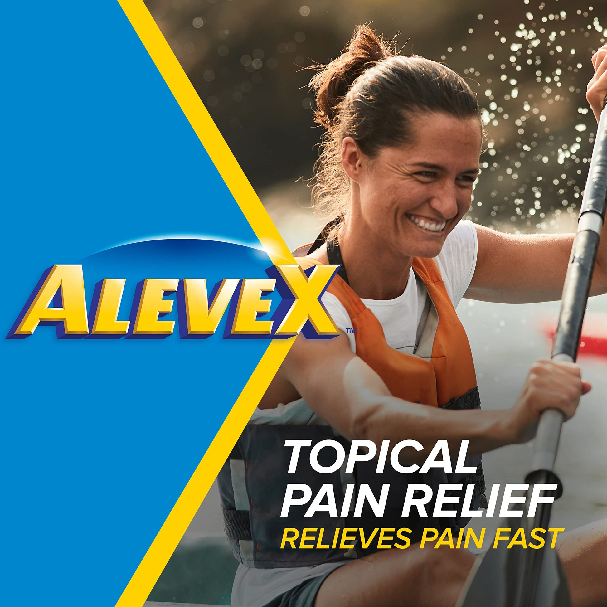 AleveX Topical Pain Relief Lotion with Rollerball Applicator - Long Lasting Arthritis and Muscle Pain Relief, 2.5 oz AleveAu supplements