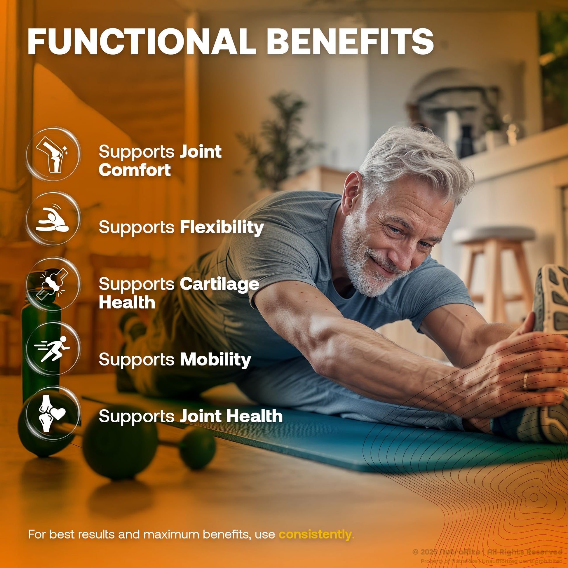 ProFlexen Capsules, ProFlexen Advanced Joint Support Formula, ProFlexen Collagen Support Pills, All Natural Supplement for Healthy and Flexible Joints, Official Pro Flexen Joint Reviews (60 Capsules) NutraRizeAu supplements