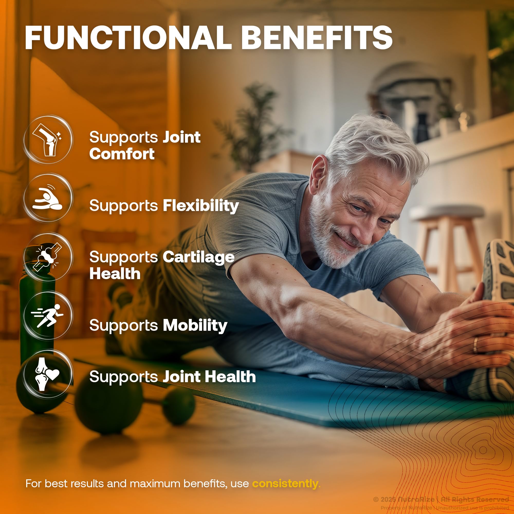 ProFlexen Capsules, ProFlexen Advanced Joint Support Formula, ProFlexen Collagen Support Pills, All Natural Supplement for Healthy and Flexible Joints, Official Pro Flexen Joint Reviews (60 Capsules) NutraRizeAu supplements