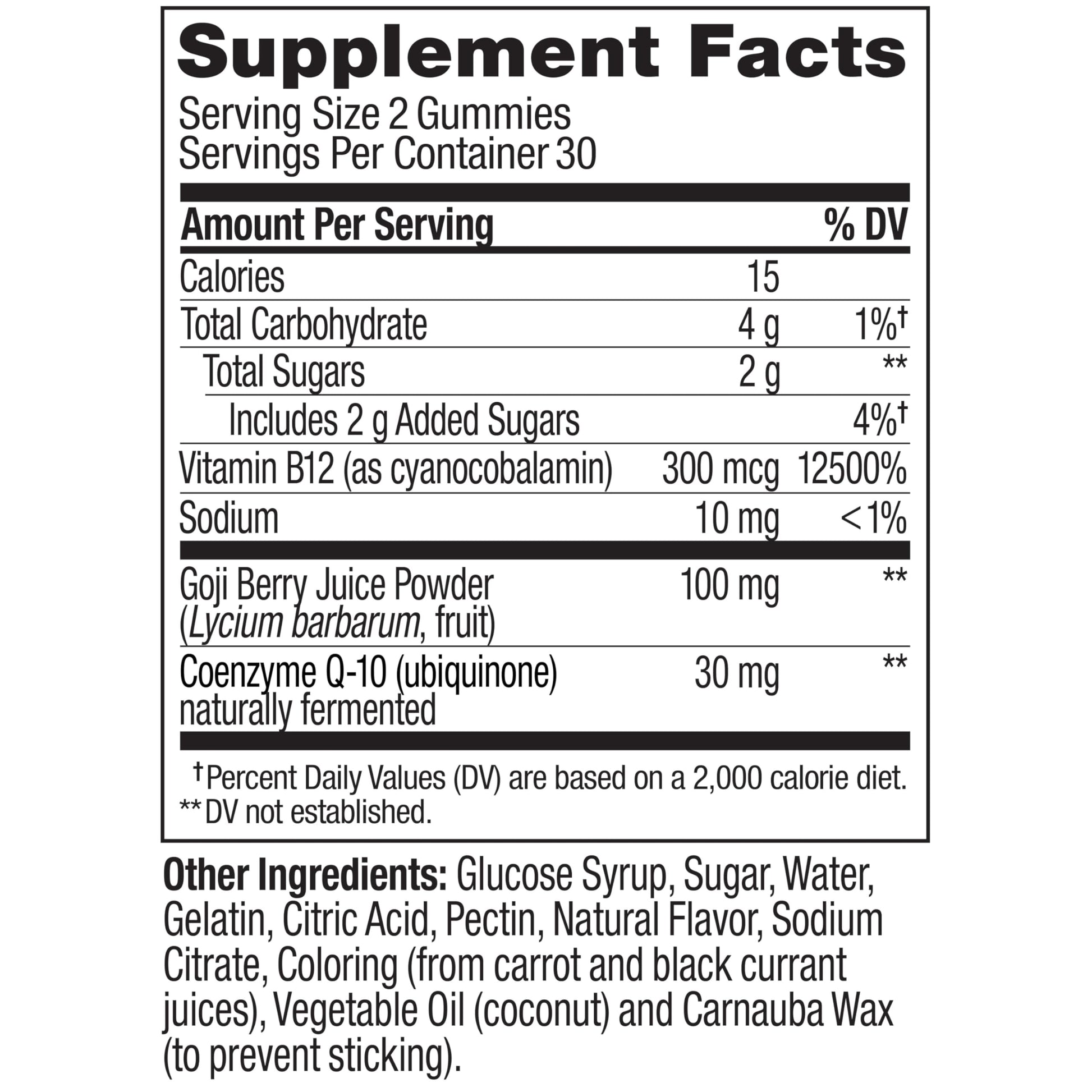 OLLY Daily Energy Gummy, Caffeine Free, Vitamin B12, CoQ10, Goji Berry, Adult Chewable Supplement, Tropical Flavor - 60 Count OLLYAu supplements