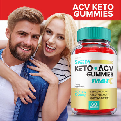 (2 Pack) Speedy Keto ACV Gummies Maximum Strength, Speedy Keto Plus ACV Gummies HealthlyUS supplements