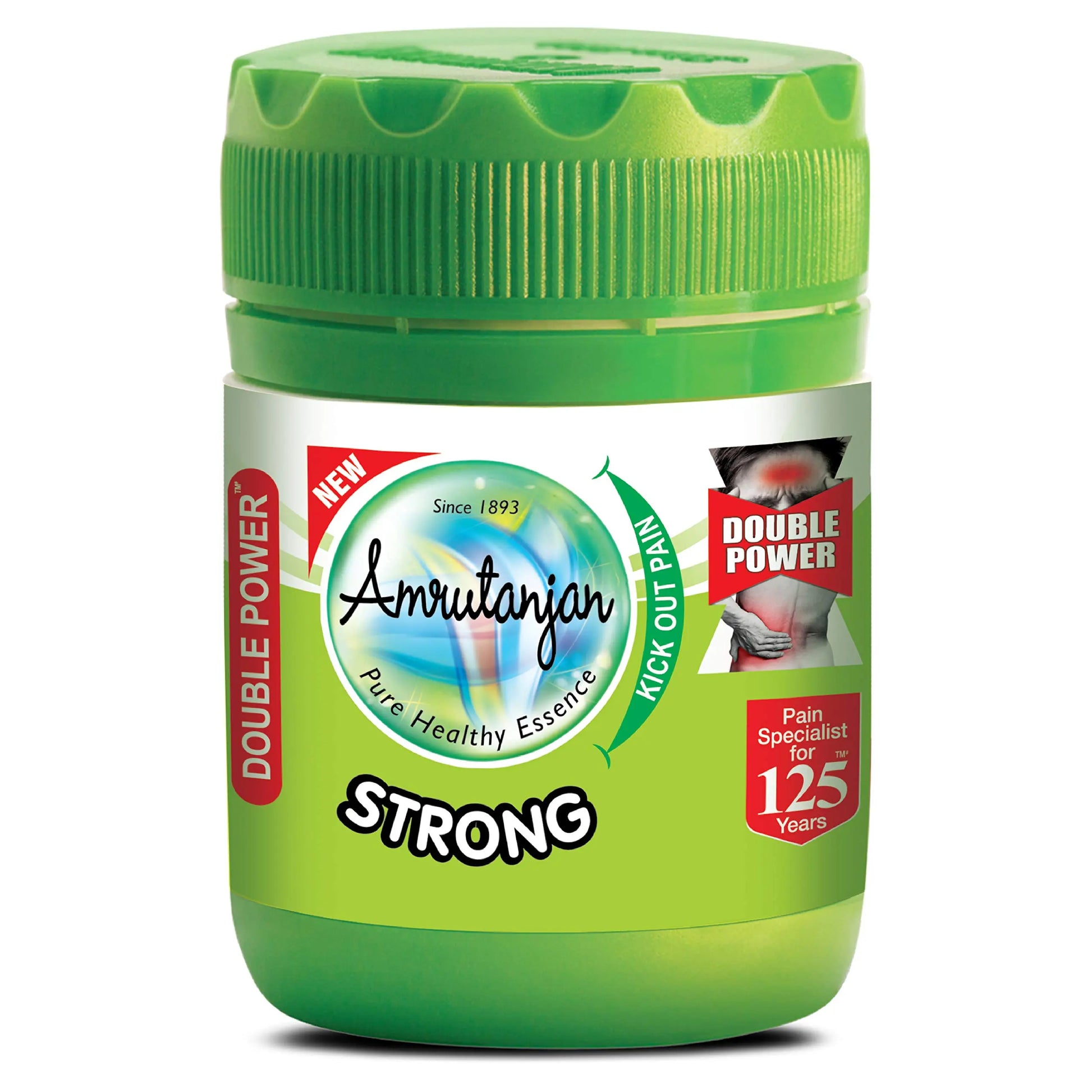 Amrutanjan Strong Pain Balm Double Power - 50ml AmrutanjanAu supplements