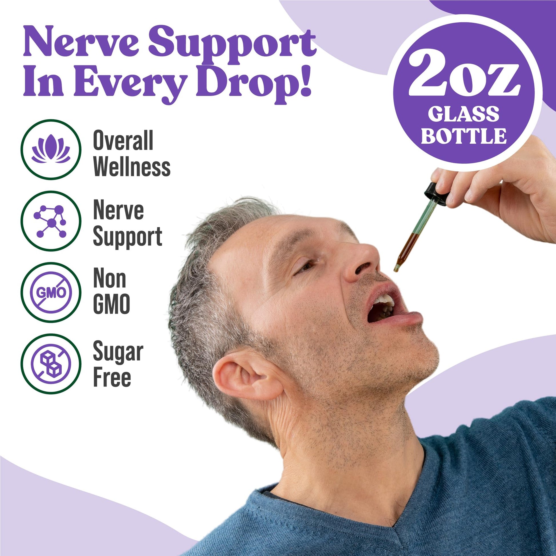 Nervestra - Nerve Health, with Alpha Lipoic Acid, to Bolster Nerve Health and Support Healthy Nerve Function - Alpha Lipoic Acid, Vitamin B6, White Willow Bark Turmeric Passionflower & More! Rejuvica HealthAu supplements