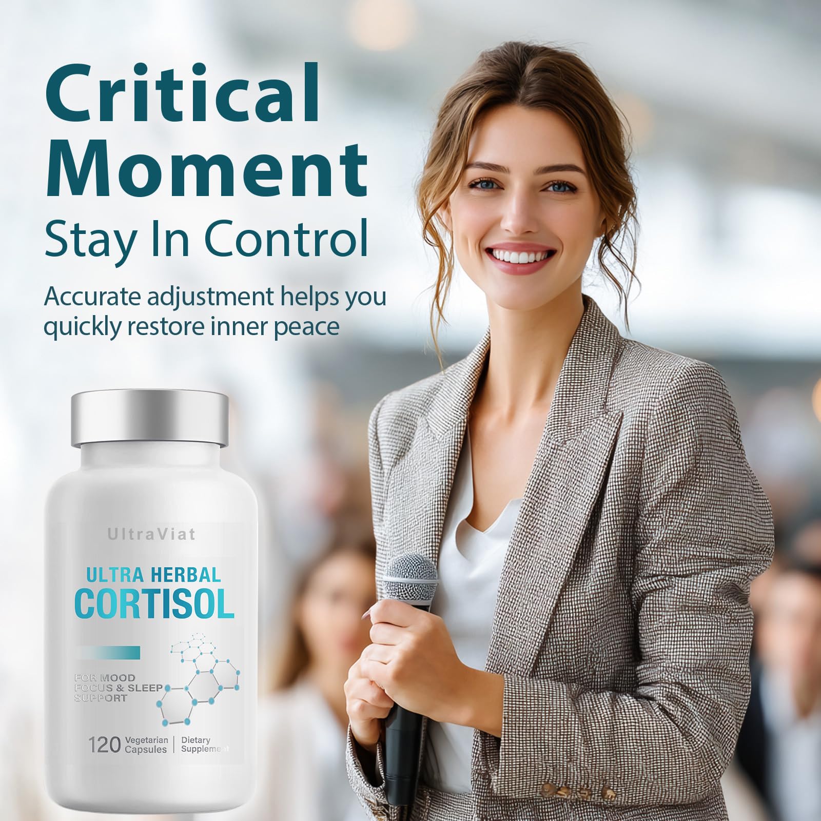 Cortisol Supplements for Women/Men, Cortisol Reducer with Ashwagandha, Rhodiola Rosea, L-Theanine, Support Hormone Balance, Stress & Sleep EVYOUNGAu supplements