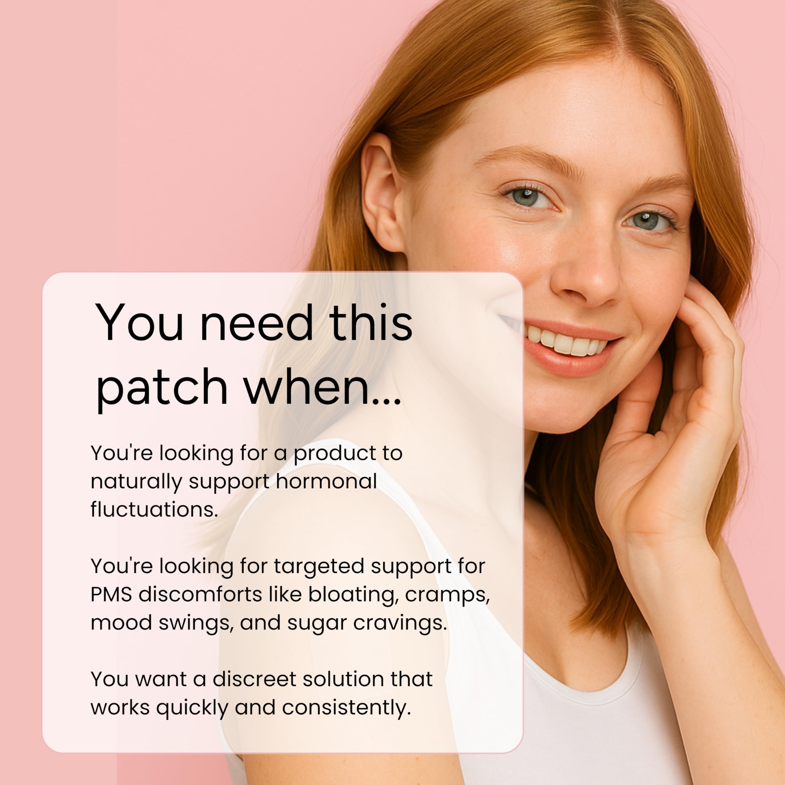 The Patch Remedy Pre Menstrual Patch | Chasteberry, Magnesium, Evening Primrose, Dong Quai, B6 & Vitamin E | 30 Patches The Patch RemedyAu supplements