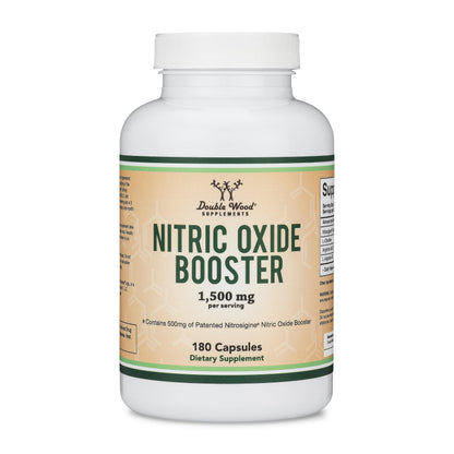 Nitric Oxide Supplement (Stim Free Pre Workout) - Nitric Oxide Booster with Nitrosigine Double Wood SupplementsUS supplements
