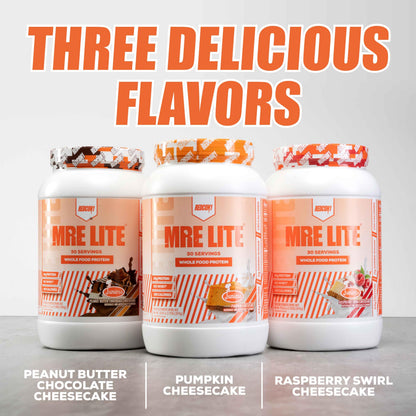 REDCON1 MRE Lite Whole Food Protein Powder, Juniors, Pumpkin Cheesecake - Low Carb REDCON1US supplements