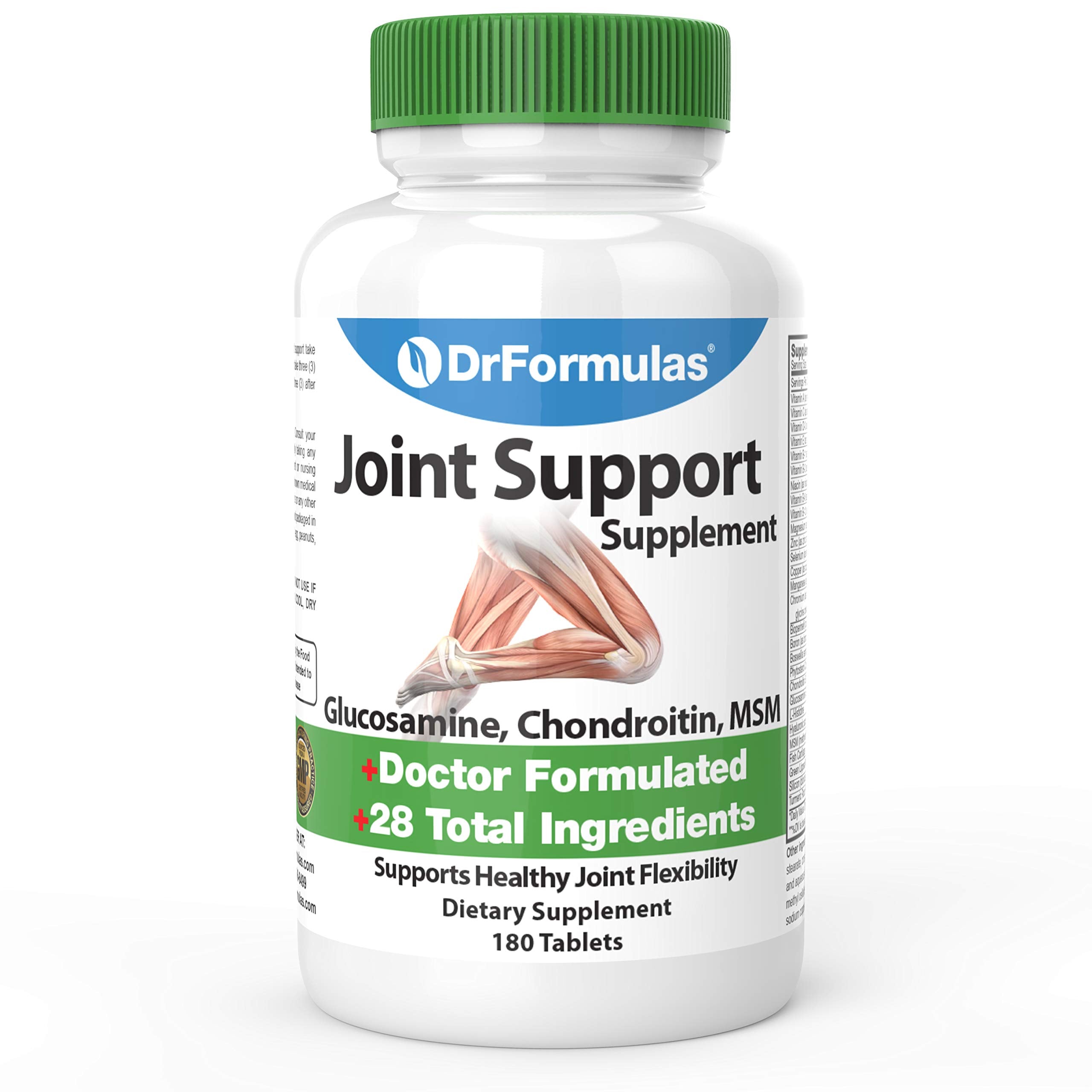 DrFormulas Joint Support Supplements for Men & Women | Glucosamine Chondroitin Msm, (Mendamine) 60 Day Supply DrFormulasAu supplements