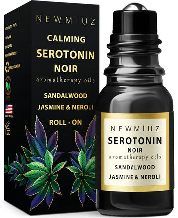 Calm Roll on Essential Oil Stress Relief Sandalwood Jasmine Destress Relaxation Calming Rolle New MiuzAu supplements