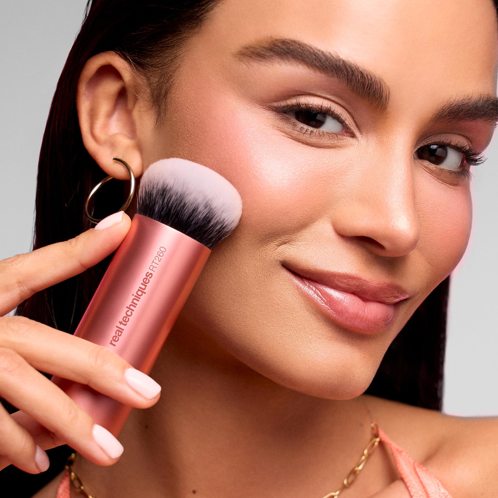 Real Techniques Bubble Blending Makeup Brush, Multipurpose Foundation Brush For Liquid, Cream, & Powder Products, Unique Round Brush Head, Synthetic Bristles, Vegan & Cruelty Free, 1 Count Real TechniquesAu supplements