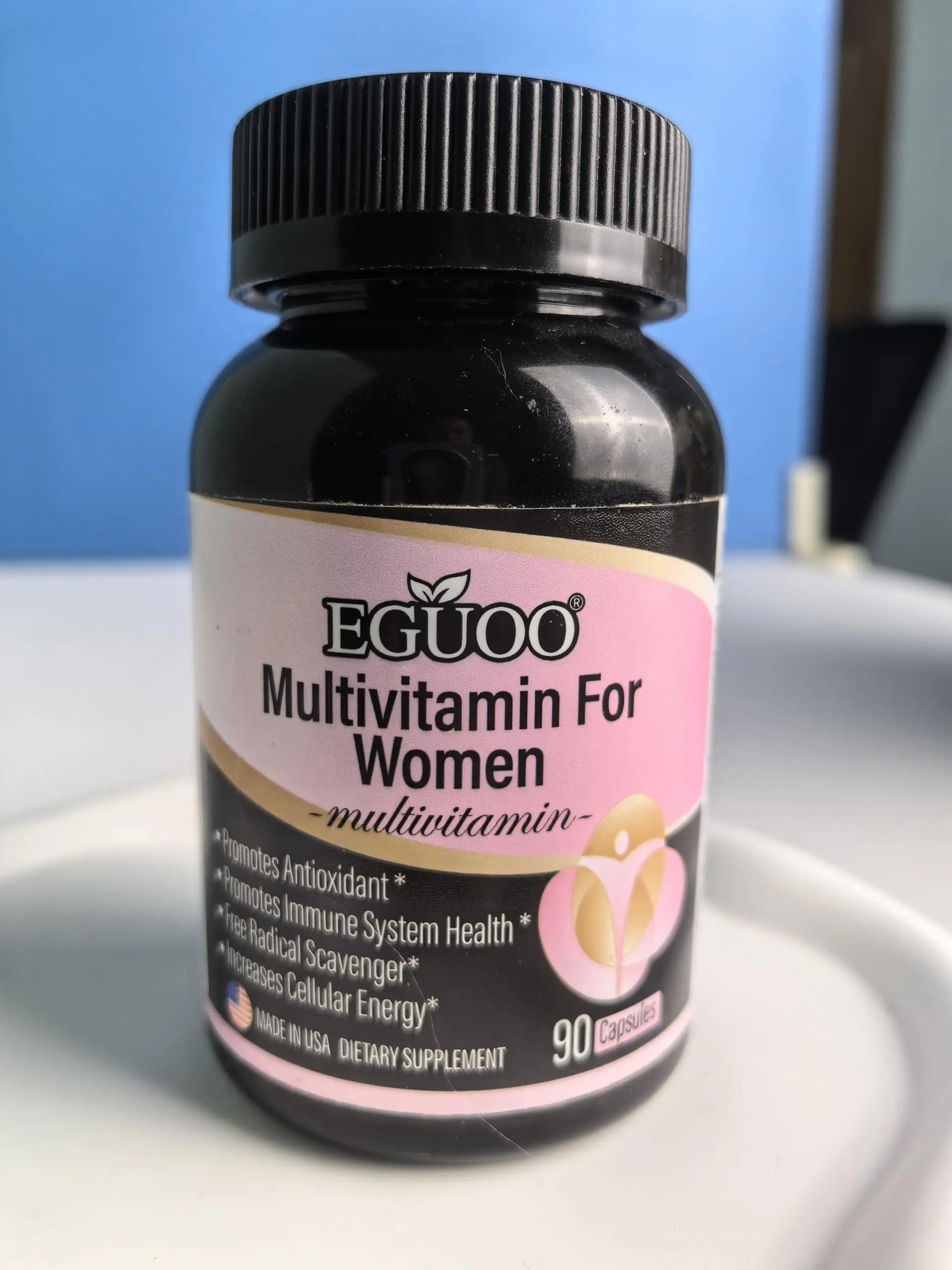 EGUOO Women’s Multivitamin 90 Capsules - Vitamin C, E, Biotin & Folic Acid for Energy, Immune Support, Brain, Heart, Eye & Bone Health EGUOOAu supplements
