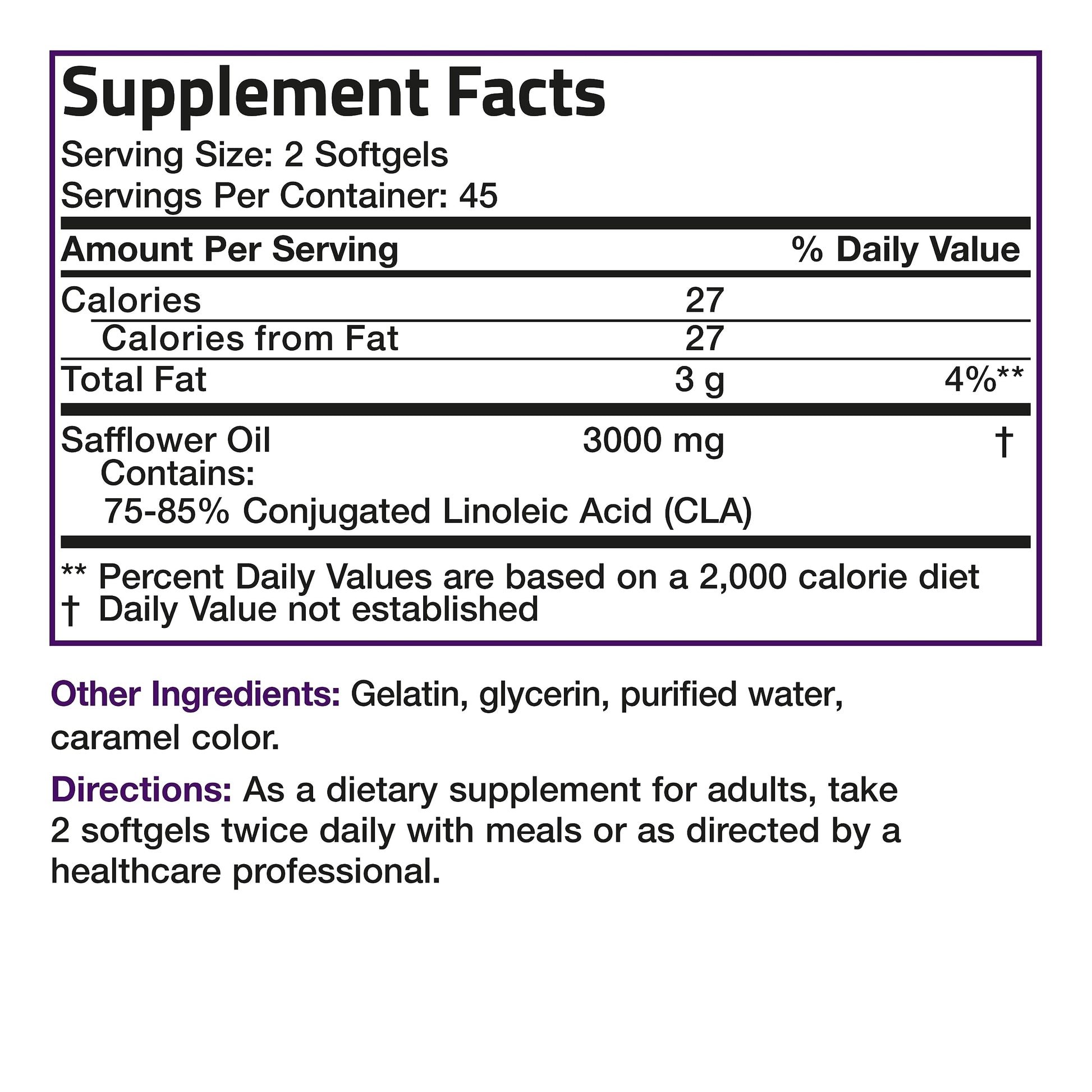 Bronson CLA 3000 Extra High Potency Supports Healthy Weight Managem BronsonAu supplements