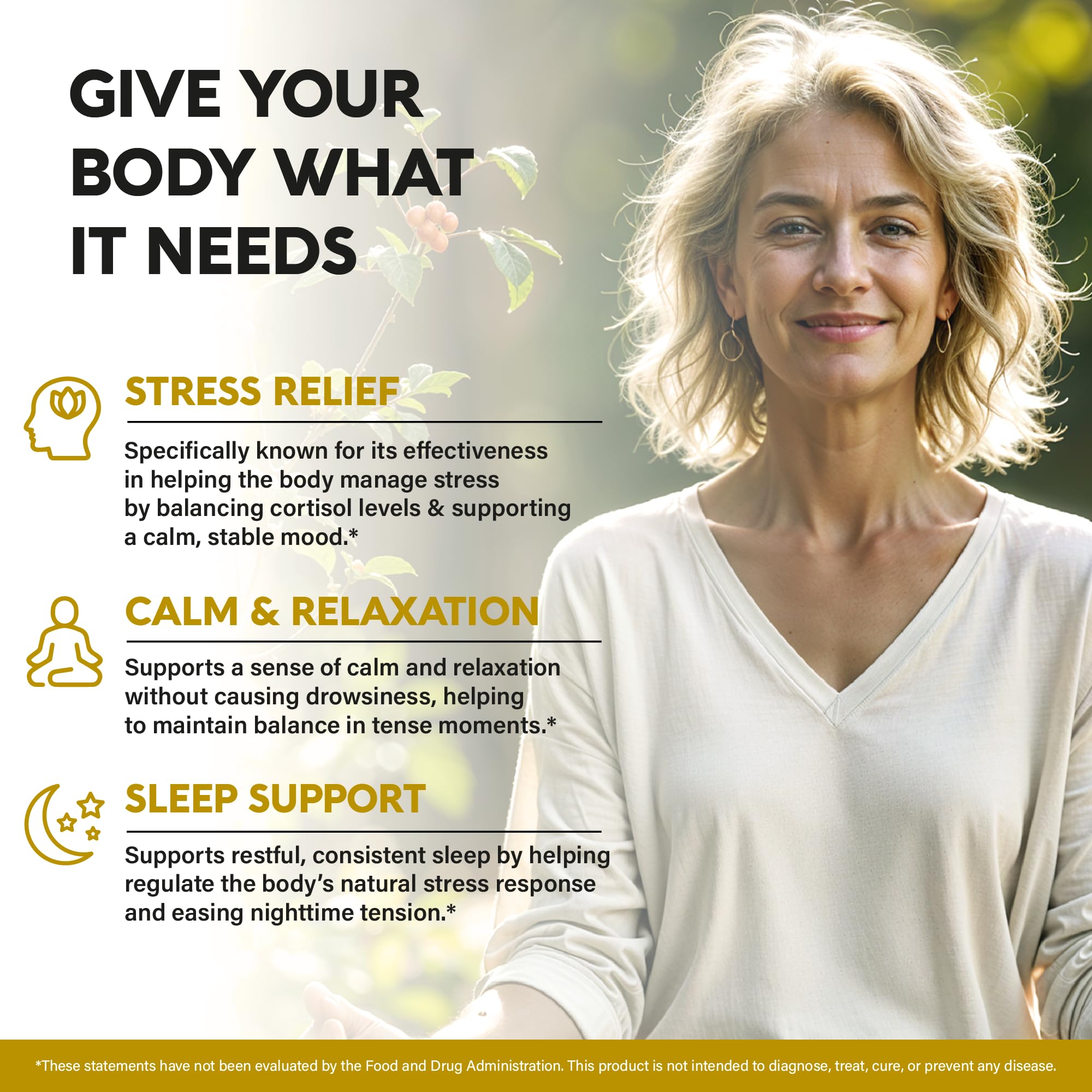 Ashwagandha Supplements 1800mg - USDA Organic Ashwagandha for Women & Men - Clinically Effective Strength for Stress Relief & Sleep - Powder & Root Extract 2.5% Withanolides - Made in USA 100 Capsules NUTRAHARMONYAu supplements