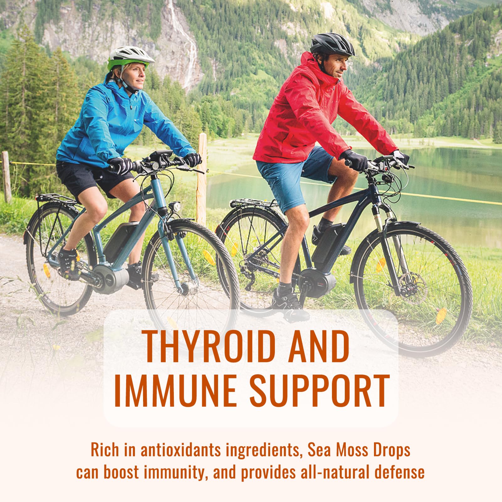 Sea Moss Liquid Drops: Organic Irish Sea Moss 2500mg with Turmeric, Bladderwrack dilibUS supplements