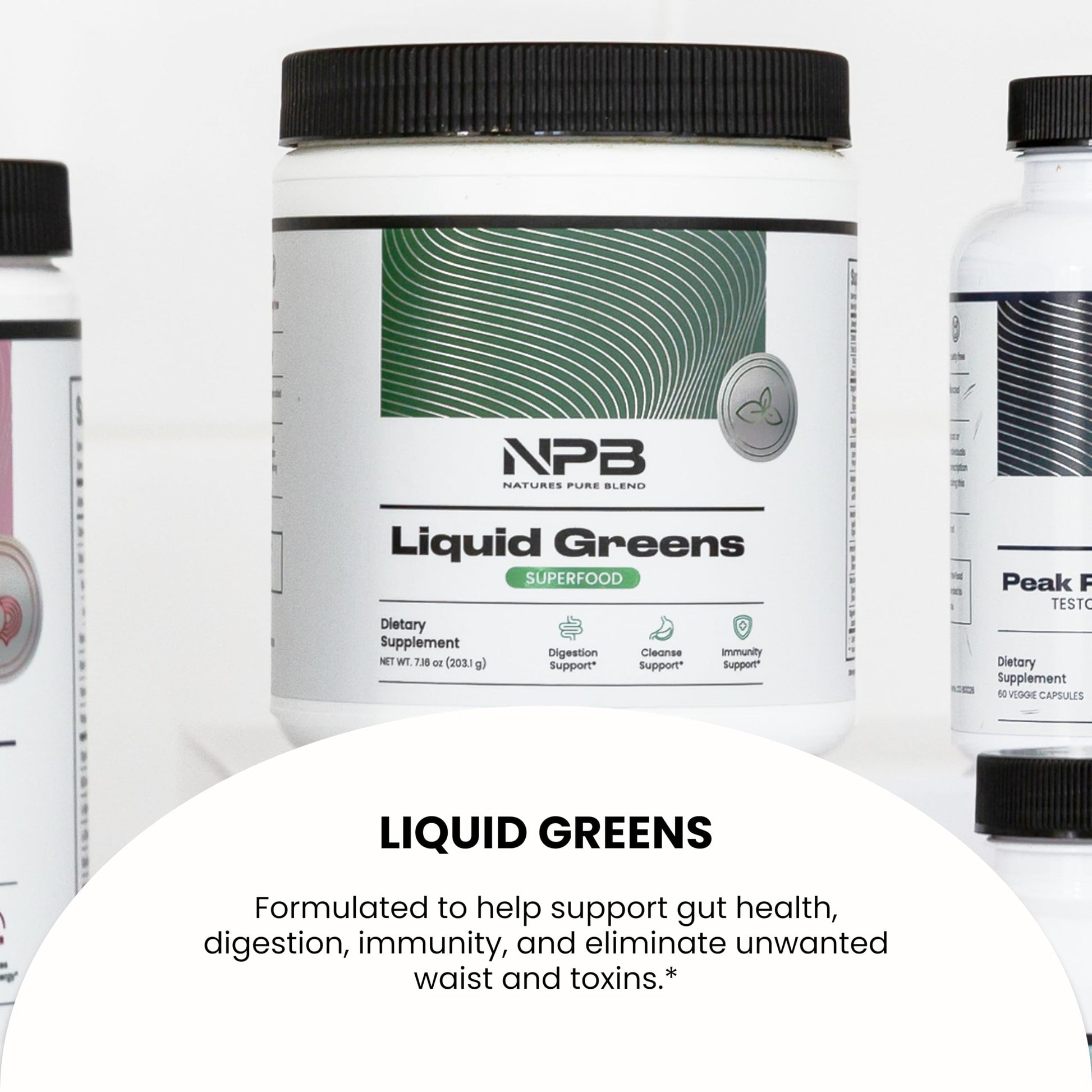 Nature's Pure Blend Super Greens Powder – Organic Greens Superfood Powder Supplements for Green Juice & Smoothie – Probiotic - Drink Mix for Energy Wellness and Digestion (Matcha Flavor, 30 Servings) Nature's Pure BlendAu supplements
