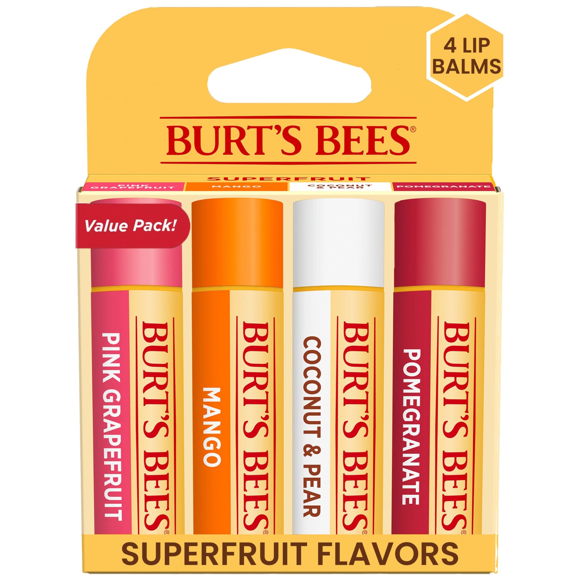 Burt's Bees 100% Natural Moisturizing Lip Balm (Superfruit) Burt's BeesAu supplements