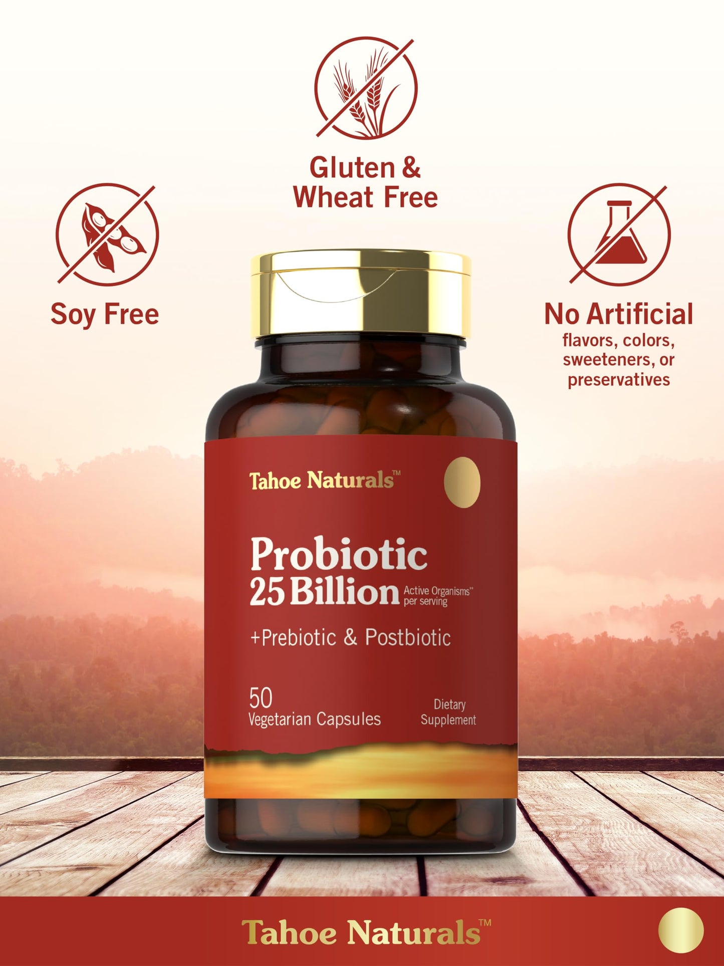 Carlyle Prebiotic, Probiotic & Postbiotic | 25 Billion CFU | 60 Powder Pills | Men and Women CarlyleUS supplements
