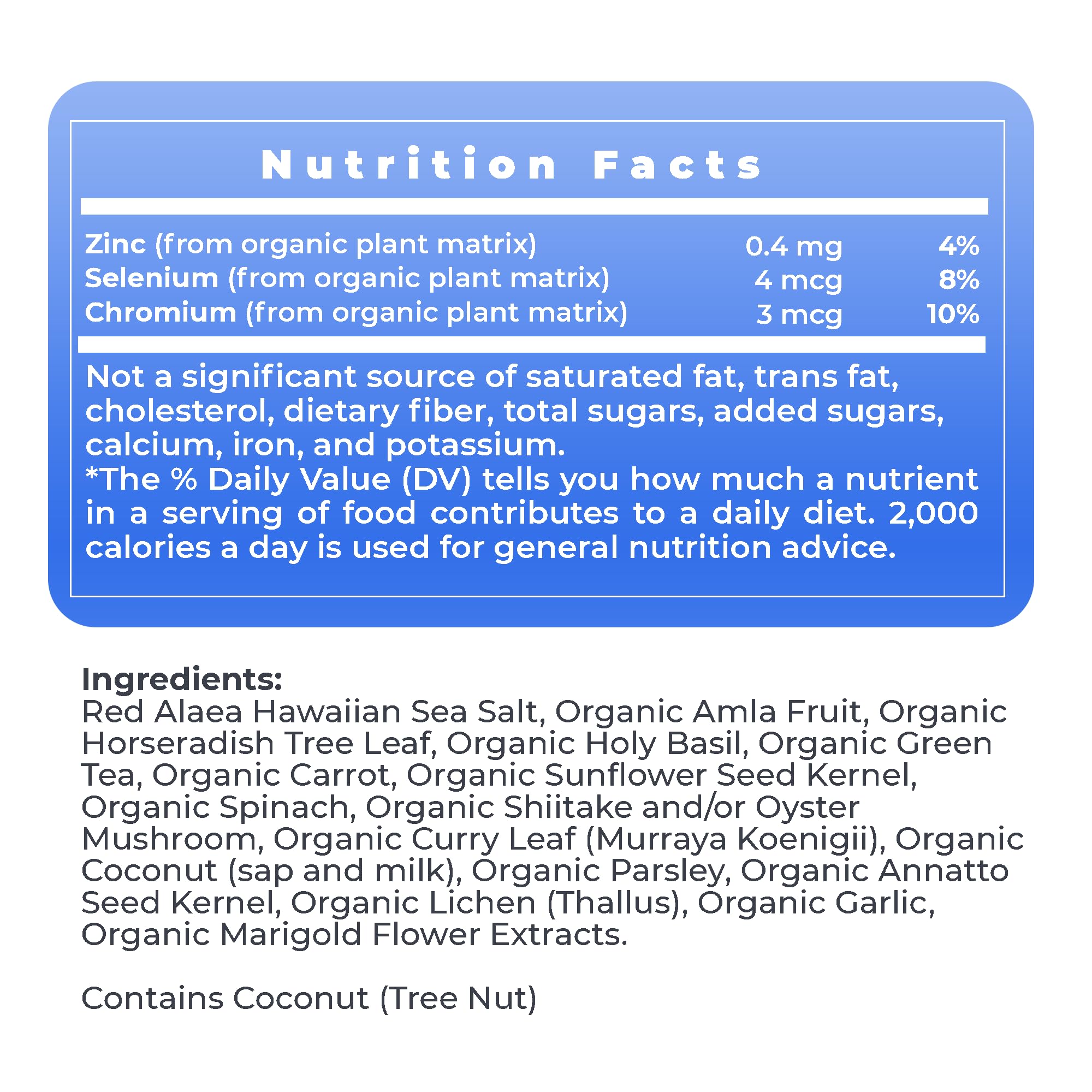 Premier Research Labs Hawaiian Red Seasoning Salt- Pink Salt, Red Hawaiian Salt, Hawaiian Red Alaea Sea Salt for Cooking, Multivitamin for Kids, Enriched with Plant-Derived Vitamins & Minerals- 12 oz Premier Research LabsAu supplements