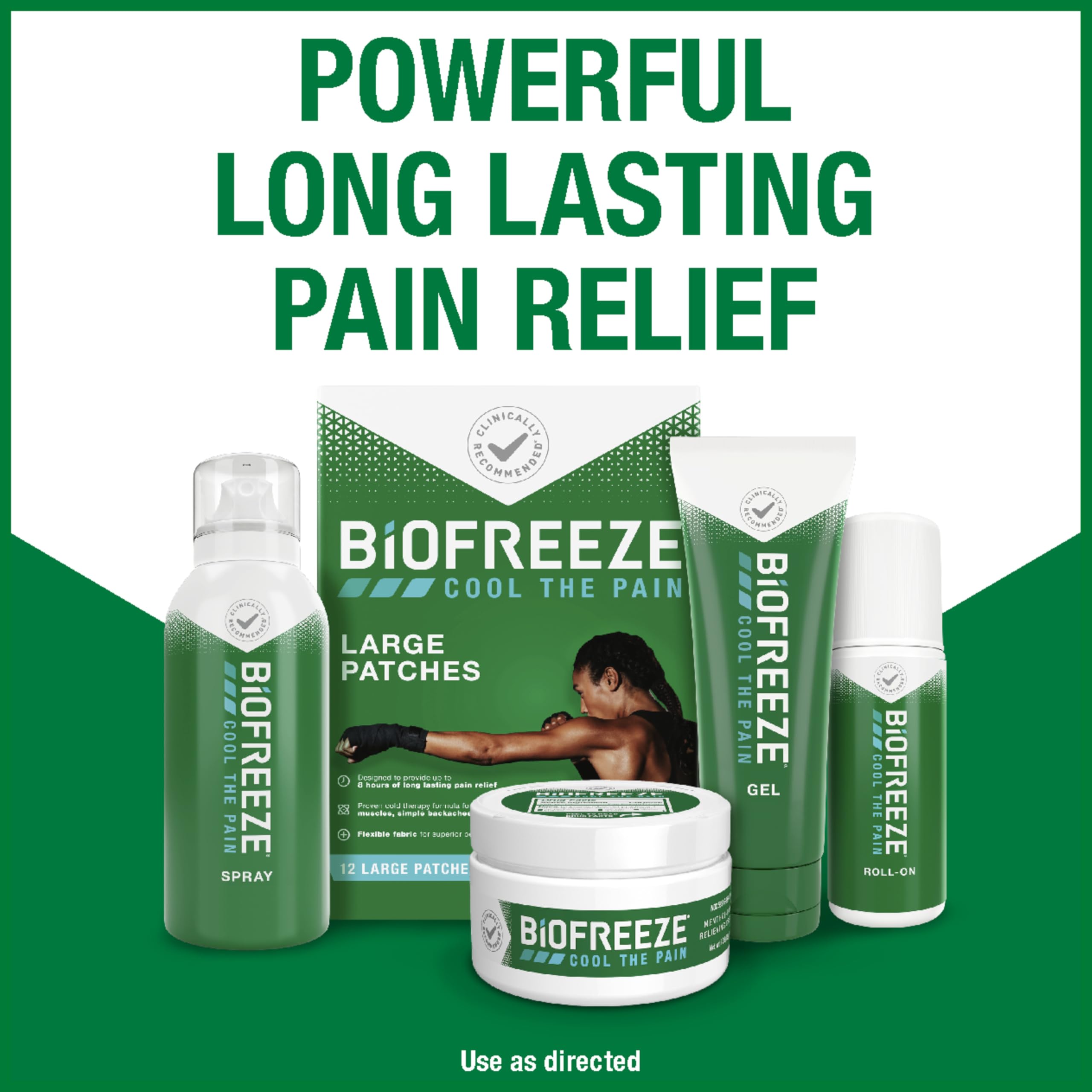 Biofreeze Roll-On Pain-Relieving Gel 3 FL OZ, Colorless (Pack Of 12) Topical Pain Reliever For Muscles And Joints From Arthritis, Backache, Strains, Bruises, & Sprains BiofreezeAu supplements