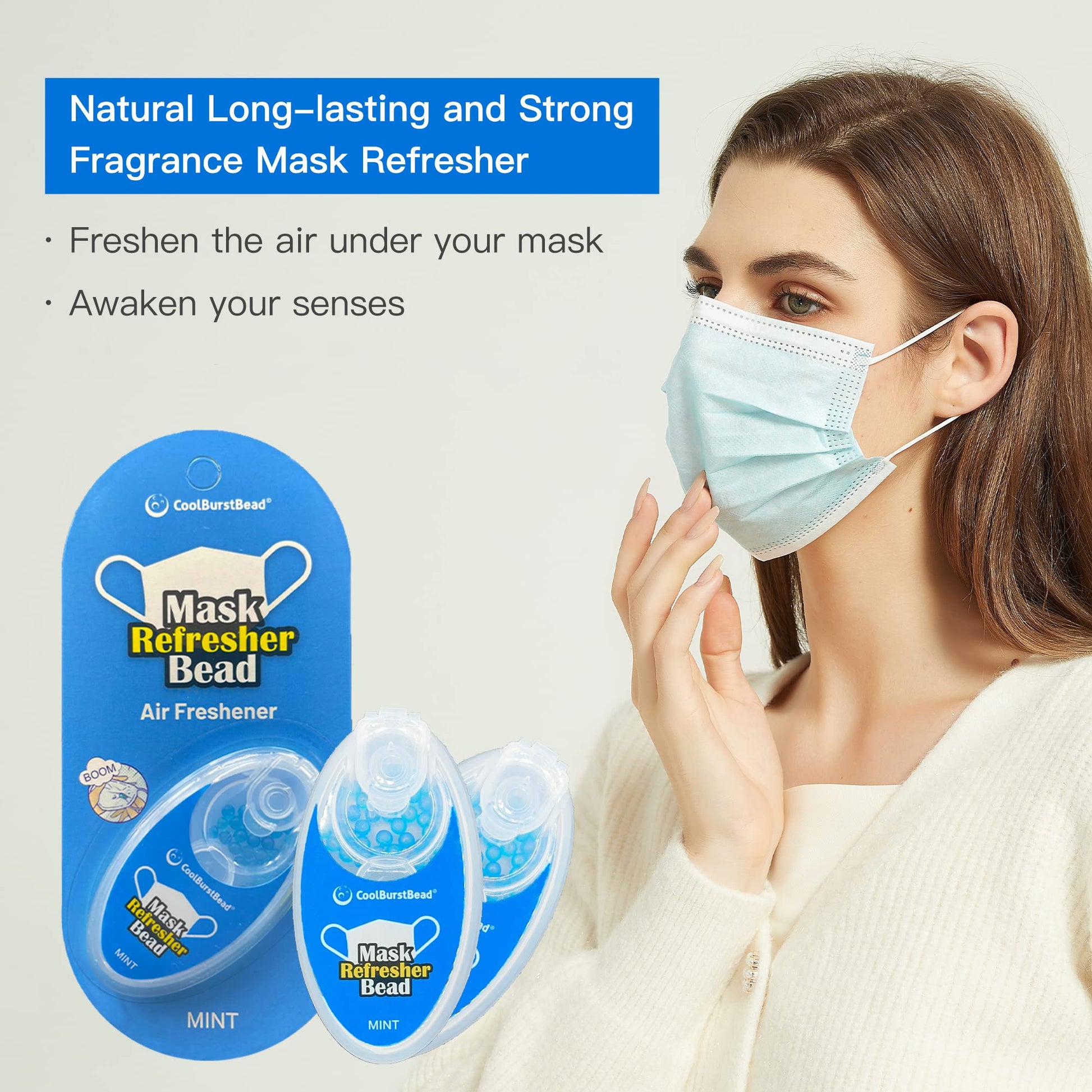CoolBurstBead Face Mask Refresher, Long-Lasting & Strong Refreshing Fragrance, 4-Pack CoolBurstBeadAu supplements