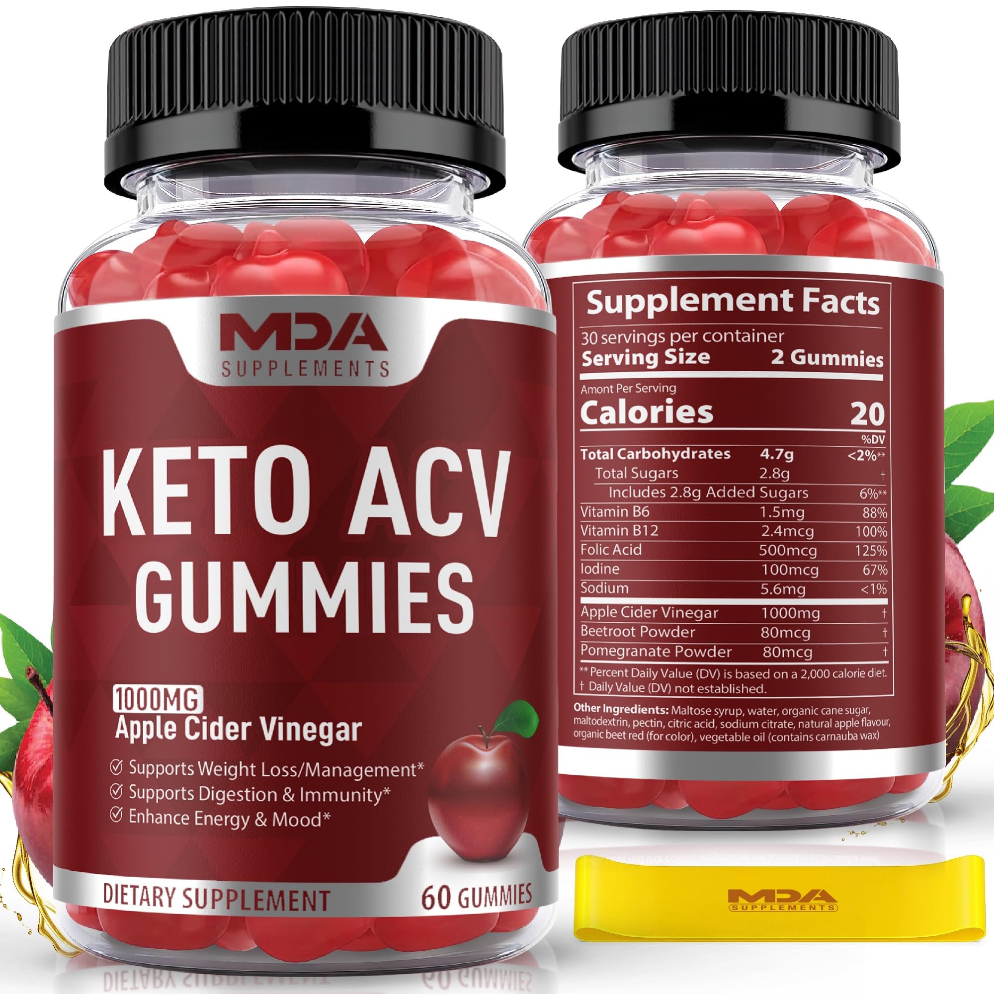 Keto ACV Gummies Advanced Weight Loss, Apple Cider Vinegar Gummies, ACV Keto Gummies MDA SupplementsUS supplements