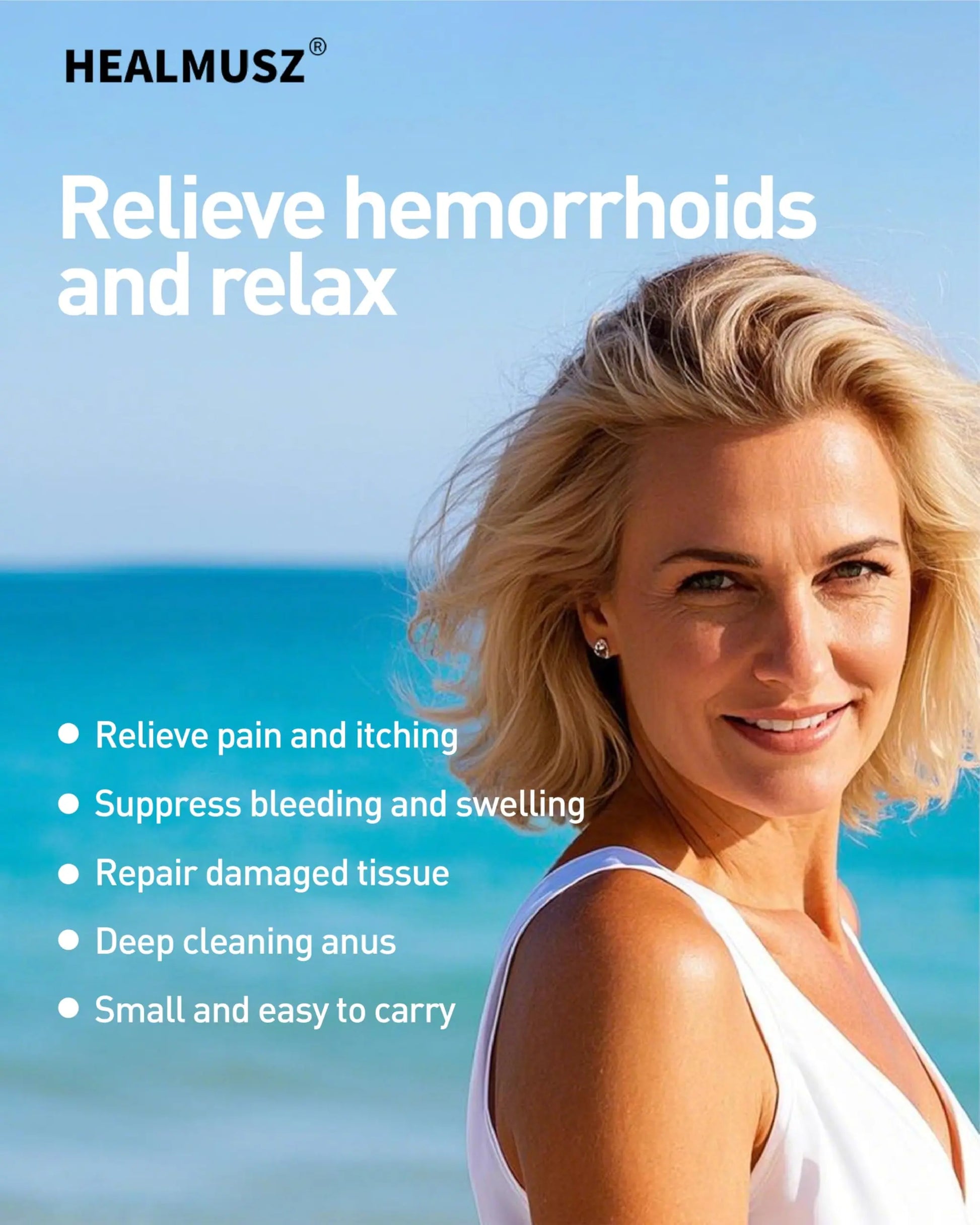 HEALMUSZ Hemorrhoid Fissure Ointment– Hemorrhoid Treatment and Hemorrhoid Cream with Lidocaine and Phenylephrine HCI for Fast Acting Relief of Pain, Swelling, Discomfort, and Itching(1.5 oz) HEALMUSZAu supplements
