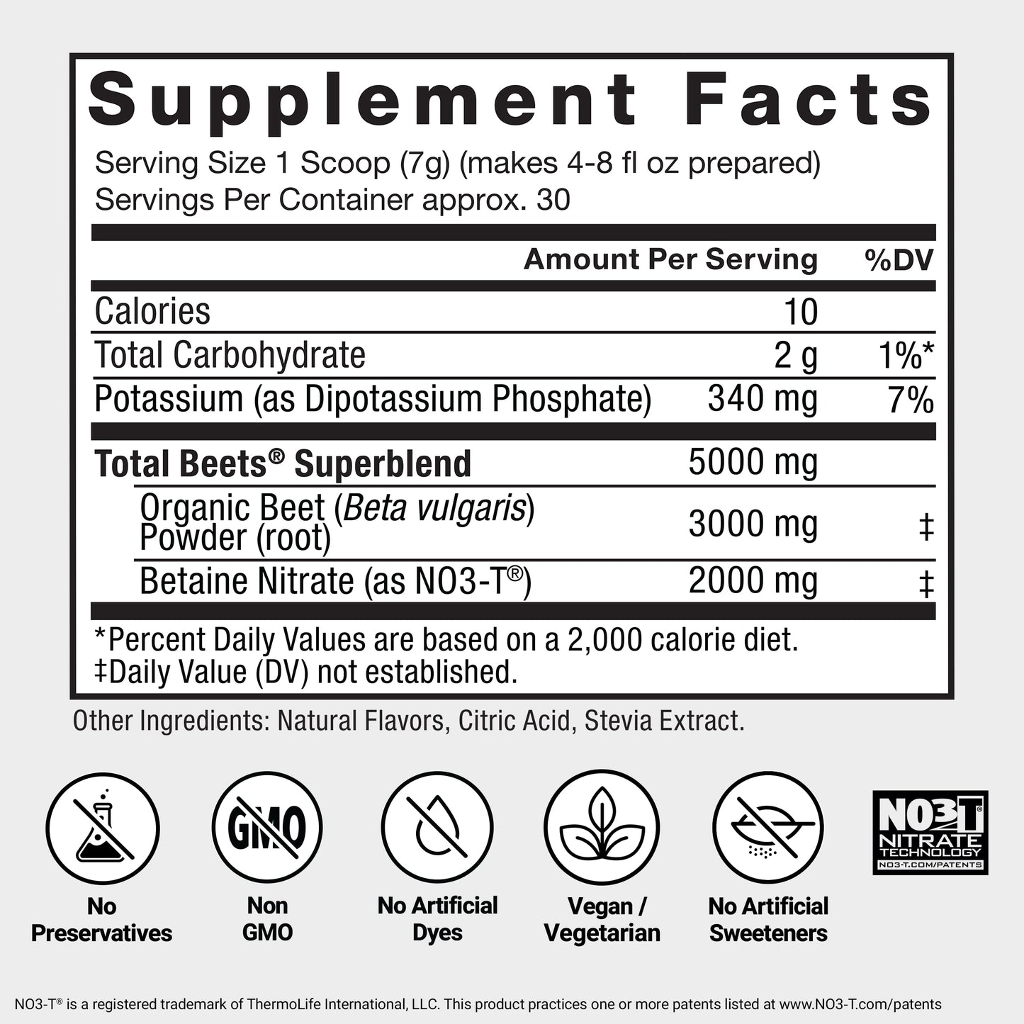 Force Factor Total Beets Drink Mix Superfood Powder with Nitrates to Support Circulation, Blood Flow, Nitric Oxide, Energy, Endurance, and Stamina Force FactorUS supplements