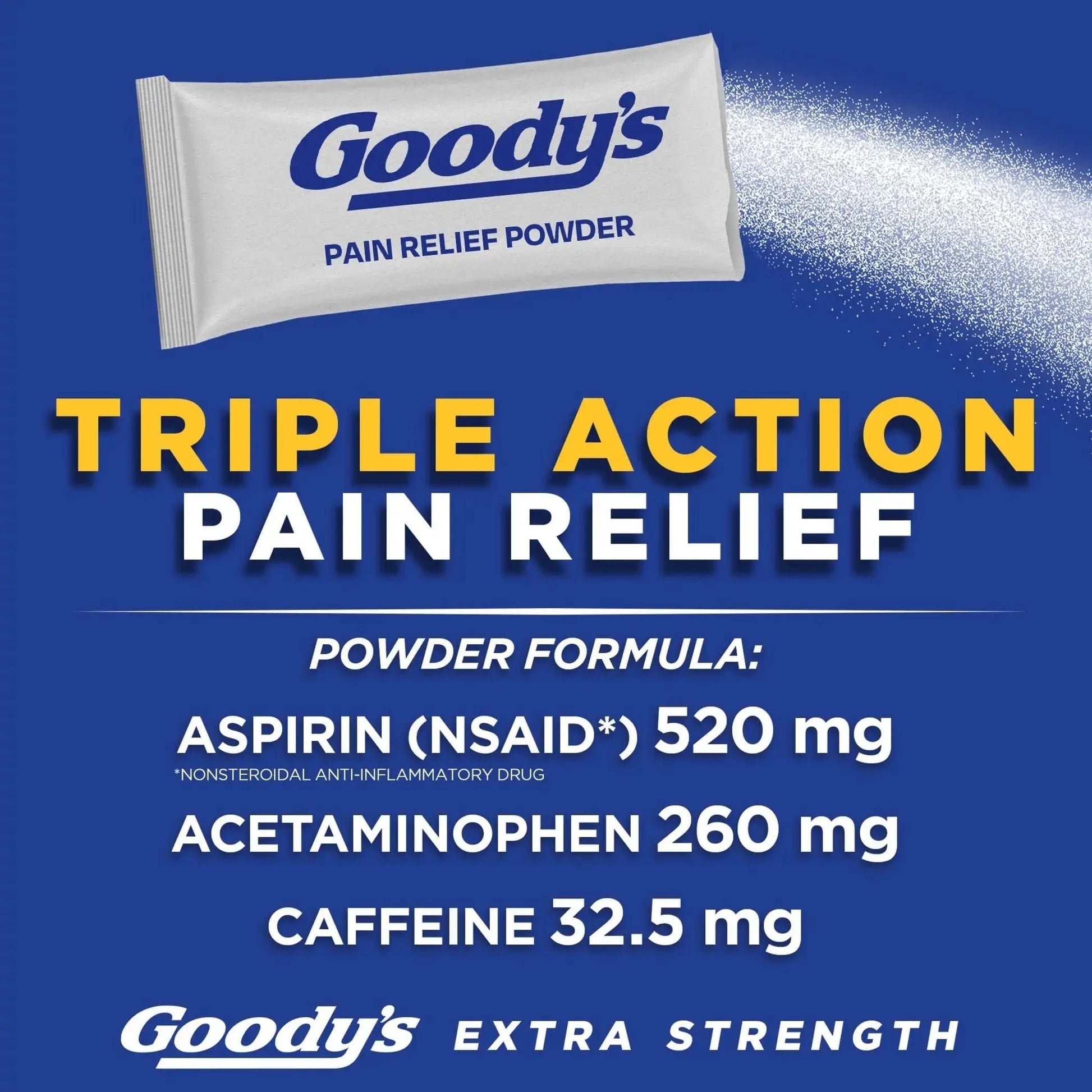 Goody's Extra Strength Headache Powders 50 ea (Pack of 6) Goody'sAu supplements