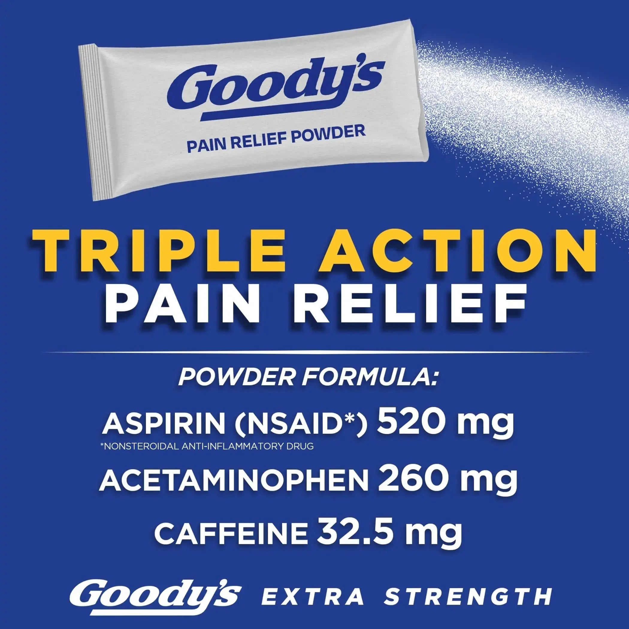 Goody's Extra Strength Headache Powders 50 ea (Pack of 6) Goody'sAu supplements