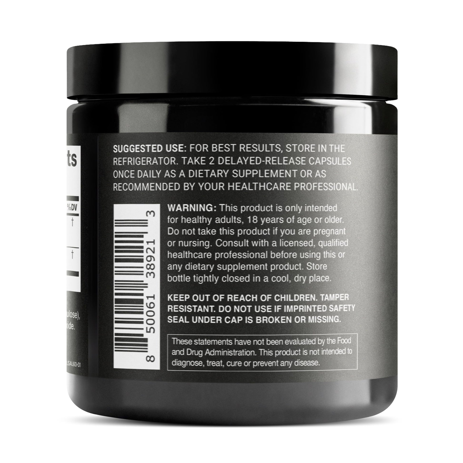 Toniiq 100 Billion CFU Lactobacillus Salivarius Probiotic - Highest Verified CFU Count - Third-Party Lab Tested for Potency - 60 Vegetarian Capsules - 30 Servings - TQ Verified ToniiqAu supplements