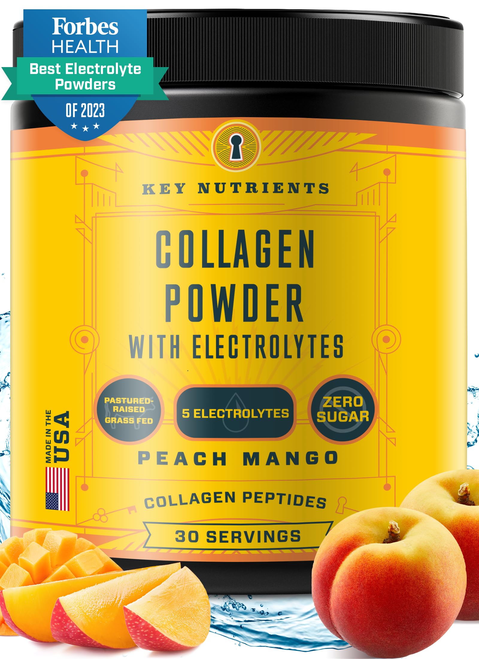 Collagen Peptides with Electrolytes Powder, Collagen Powder, Collagen Peptides Powder KEY NUTRIENTSAu supplements