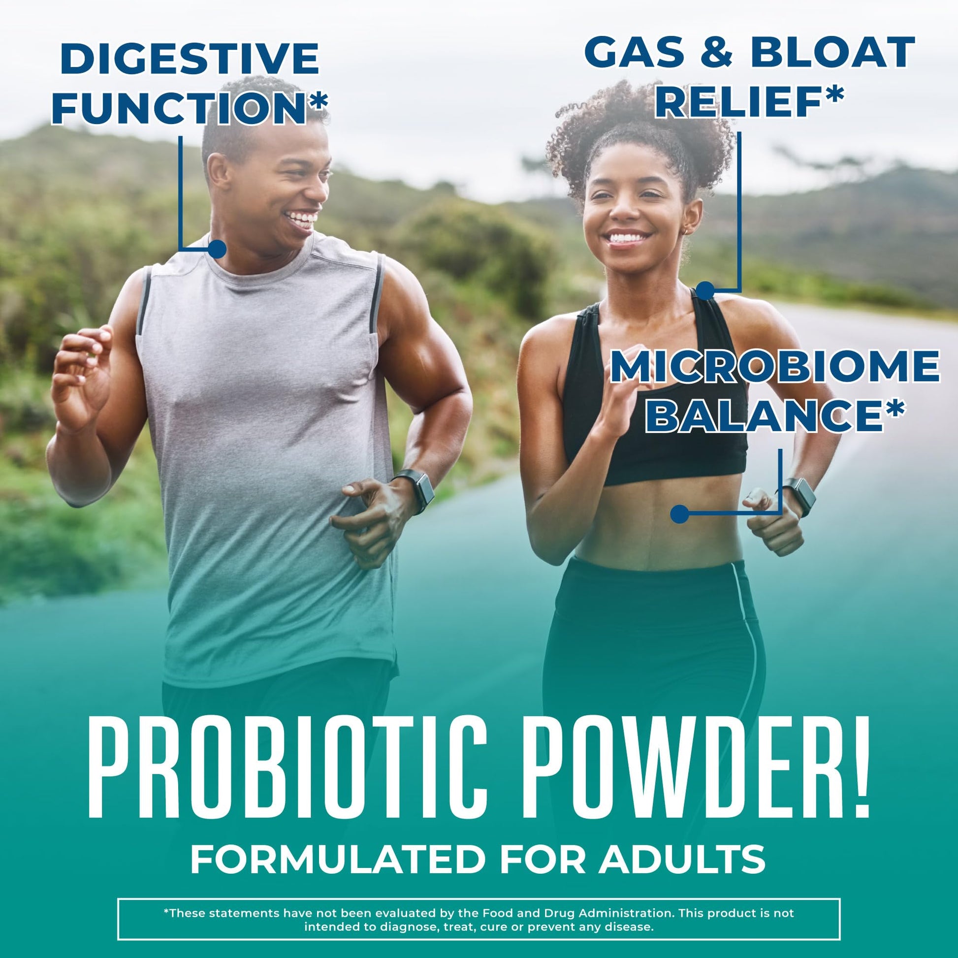 MARYRUTH'S 3-in-1 Gas & Bloat Probiotic Powder | Probiotics for Normal Digestive Function | Probiotics for Women & Men | Prebiotics & Postbiotics | 60 Billion CFU | 23 Unique Strains | 0.5 oz MARYRUTH'SAu supplements