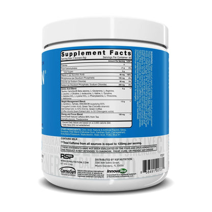 RSP NUTRITION AminoLean Pre Workout Energy (Blue Raspberry 30 Servings) RSP NUTRITIONUS supplements
