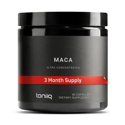Toniiq 10,000mg 20x Concentrated Extract - Single Origin Wildcrafted Maca Root Capsules ToniiqUS supplements