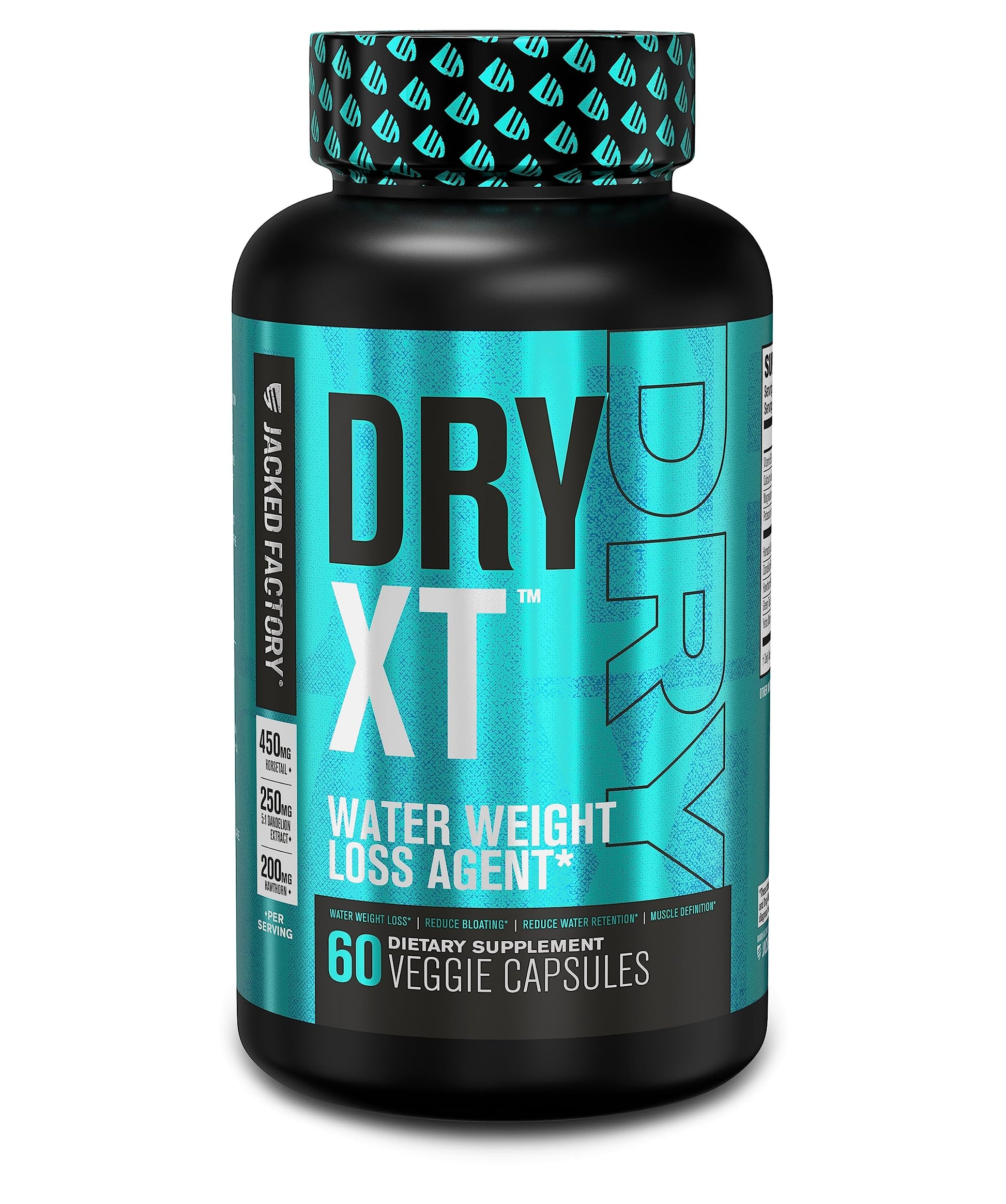 Jacked Factory Dry-XT Water Weight Loss Diuretic Pills - Natural Supplement Jacked FactoryUS supplements