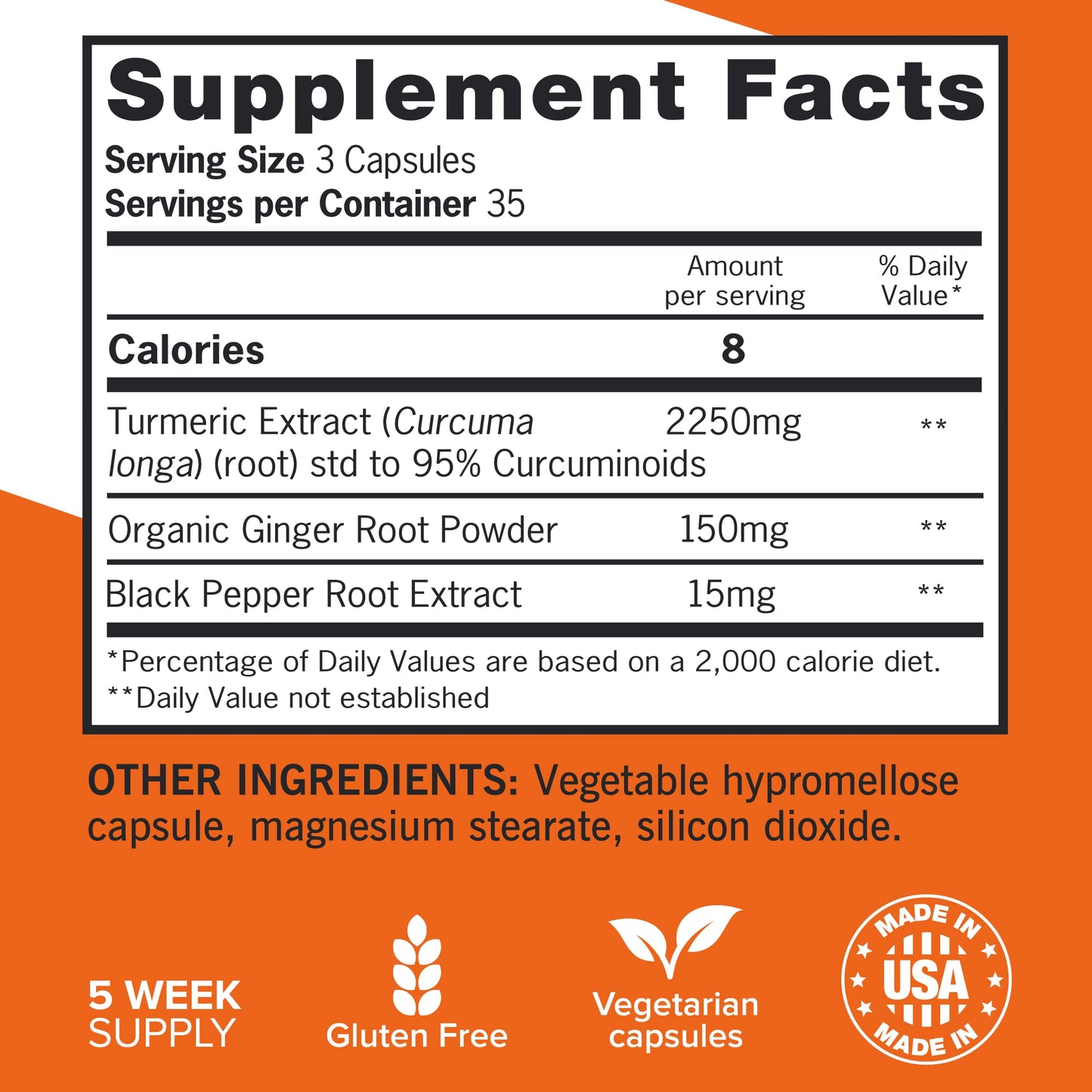 Qunol Turmeric Curcumin with Black Pepper & Ginger, 2400mg Turmeric Extract with 95% Curcuminoids, Extra Strength Supplement QunolUS supplements