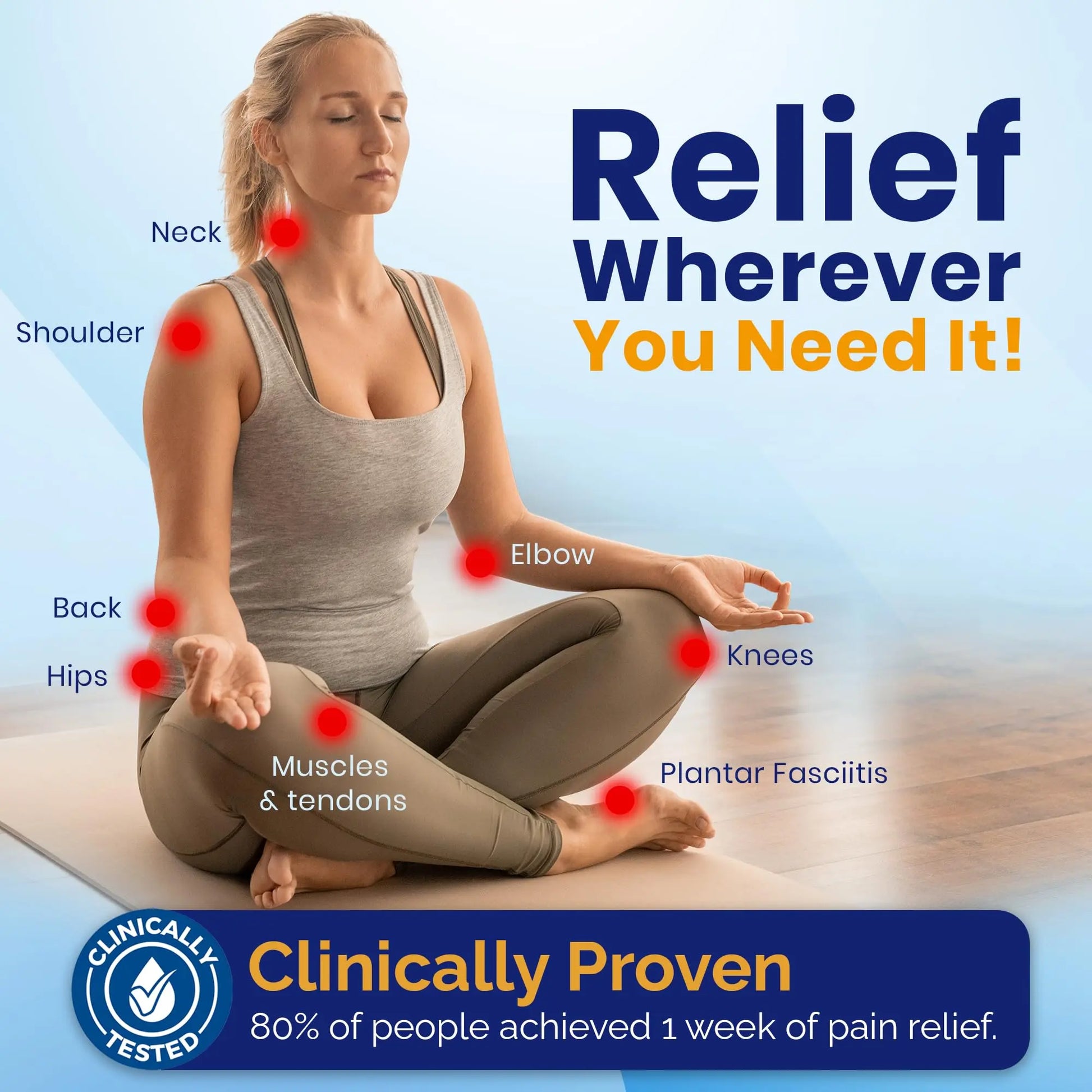 PainPause Long Lasting Pain Relief - Back, Hip, Knee, Neck, Plantar Fasciitis, and Others - Relief for Up to 7 Days, Clinically Tested, 4 Devices in 2 Pouches PainPauseAu supplements