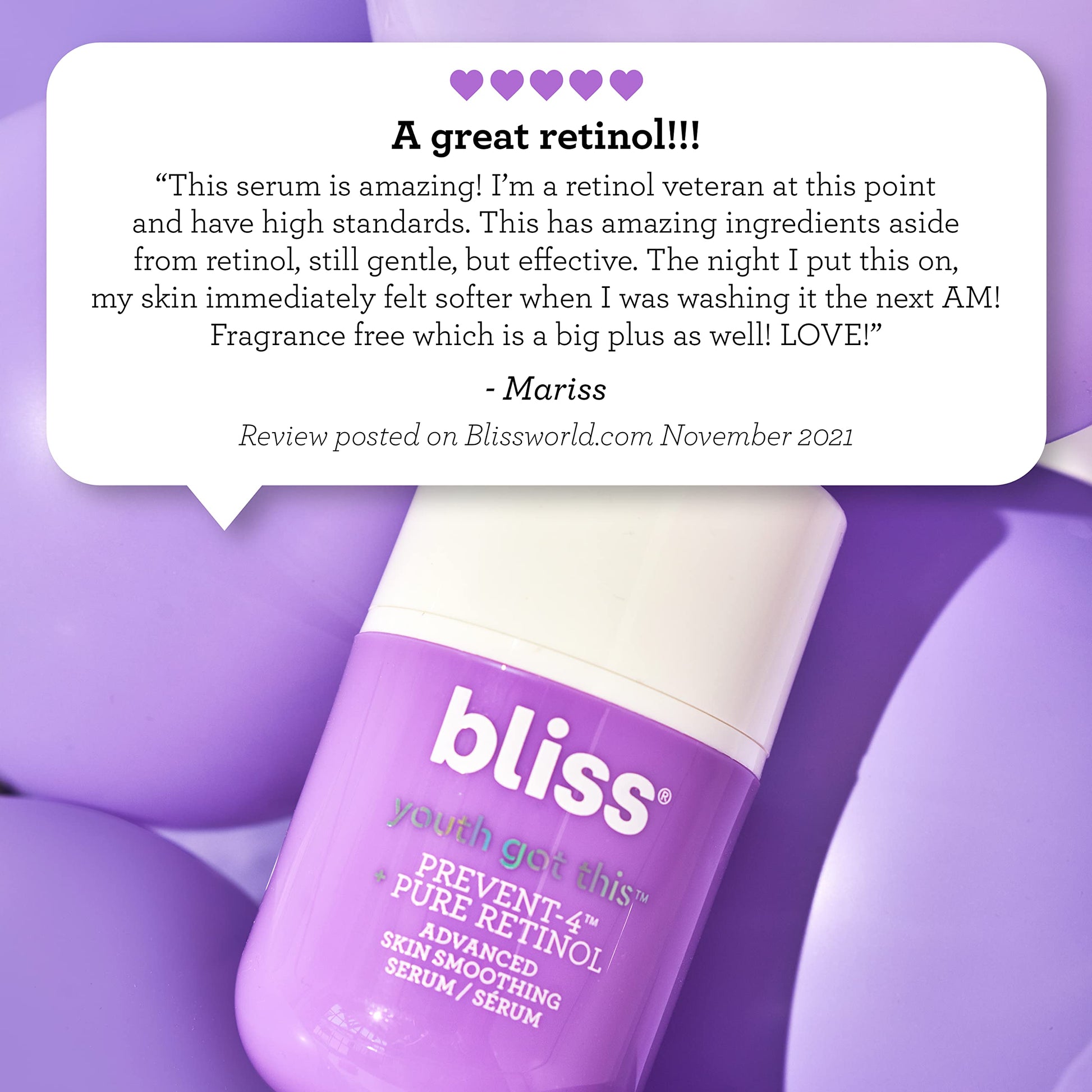 Bliss Youth Got This™ Prevent-4™ + Pure Retinol - 0.67 Fl Oz - Advanced Skin BlissAu supplements