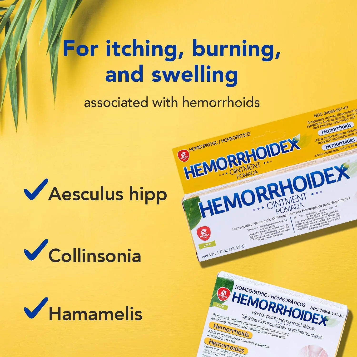Nartex Hemorrhoid X Treatment Combo Pack 1 Tube & 30 Tablets NARTEX LABSAu supplements