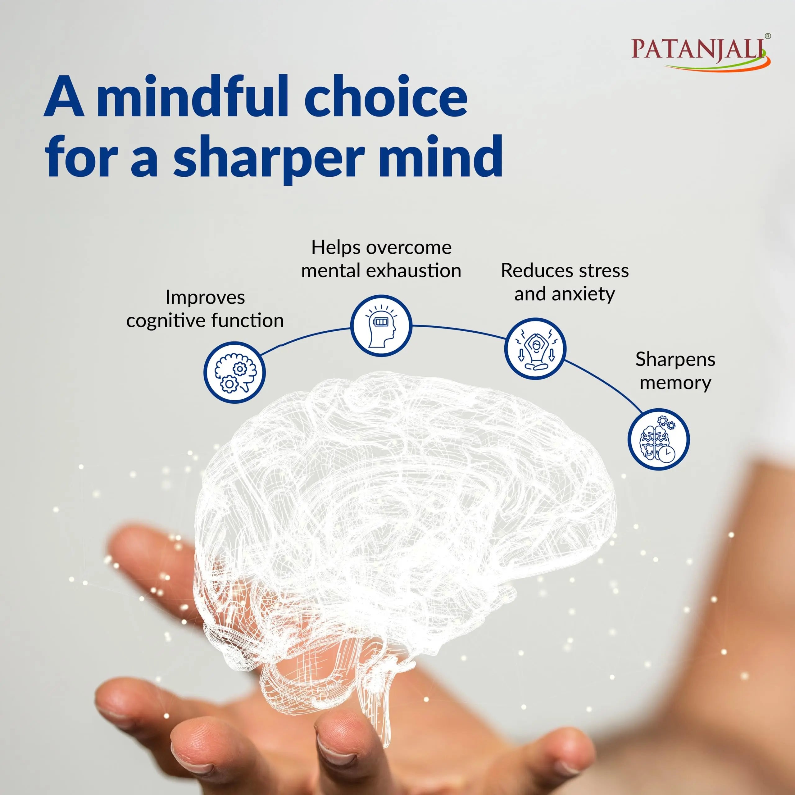 Patanjali Divya Memorygrit 20 Tablets Ayurvedic Supplement for Memory Focus and Brain Health Support (Pack of 1) patanjaliAu supplements