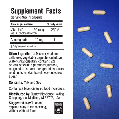 Prevagen Improves Memory - Professional Formula 40mg, 30 Capsules |1 Pack| with Apoae PrevagenUS supplements