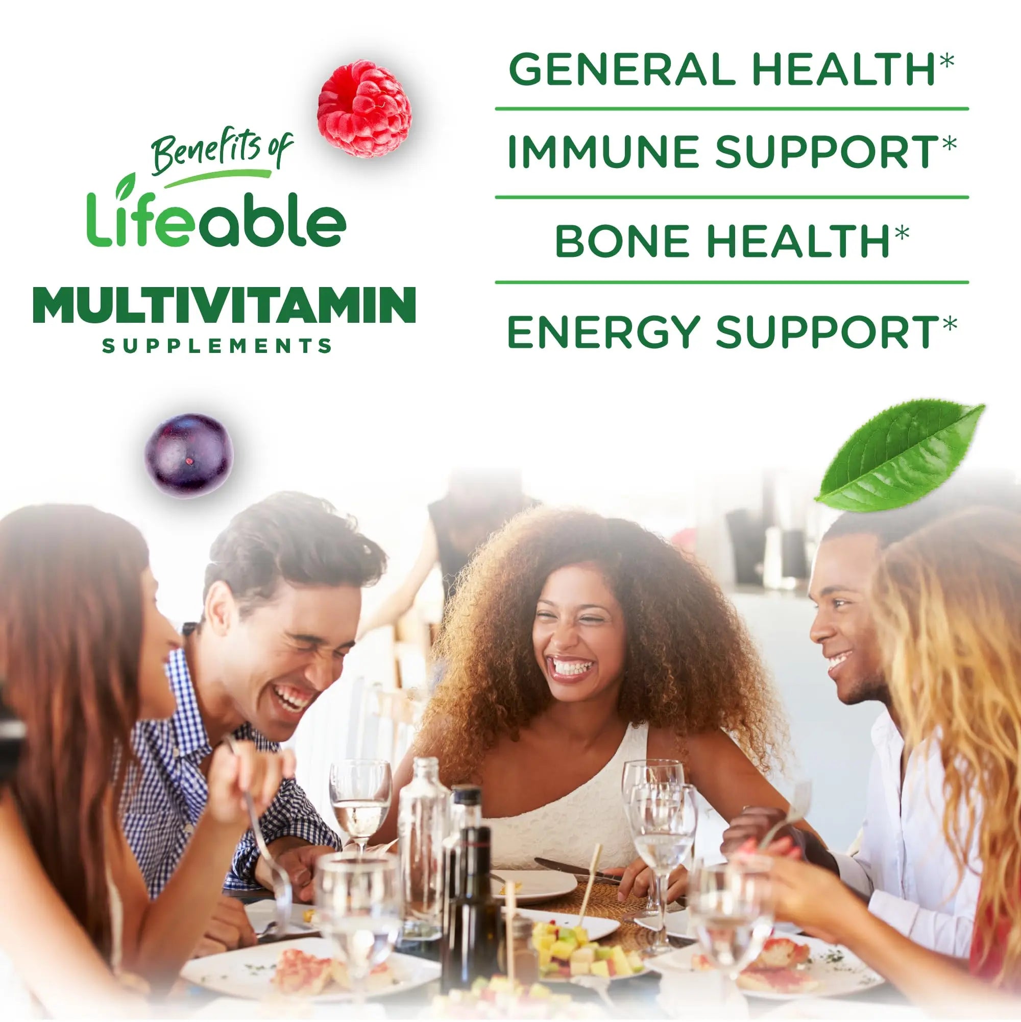 Lifeable Sugar Free Womens Multivitamin Gummy | with Iron and 18 Essential Vitamins and Minerals | Great Tasting Multivitamin LifeableAu supplements