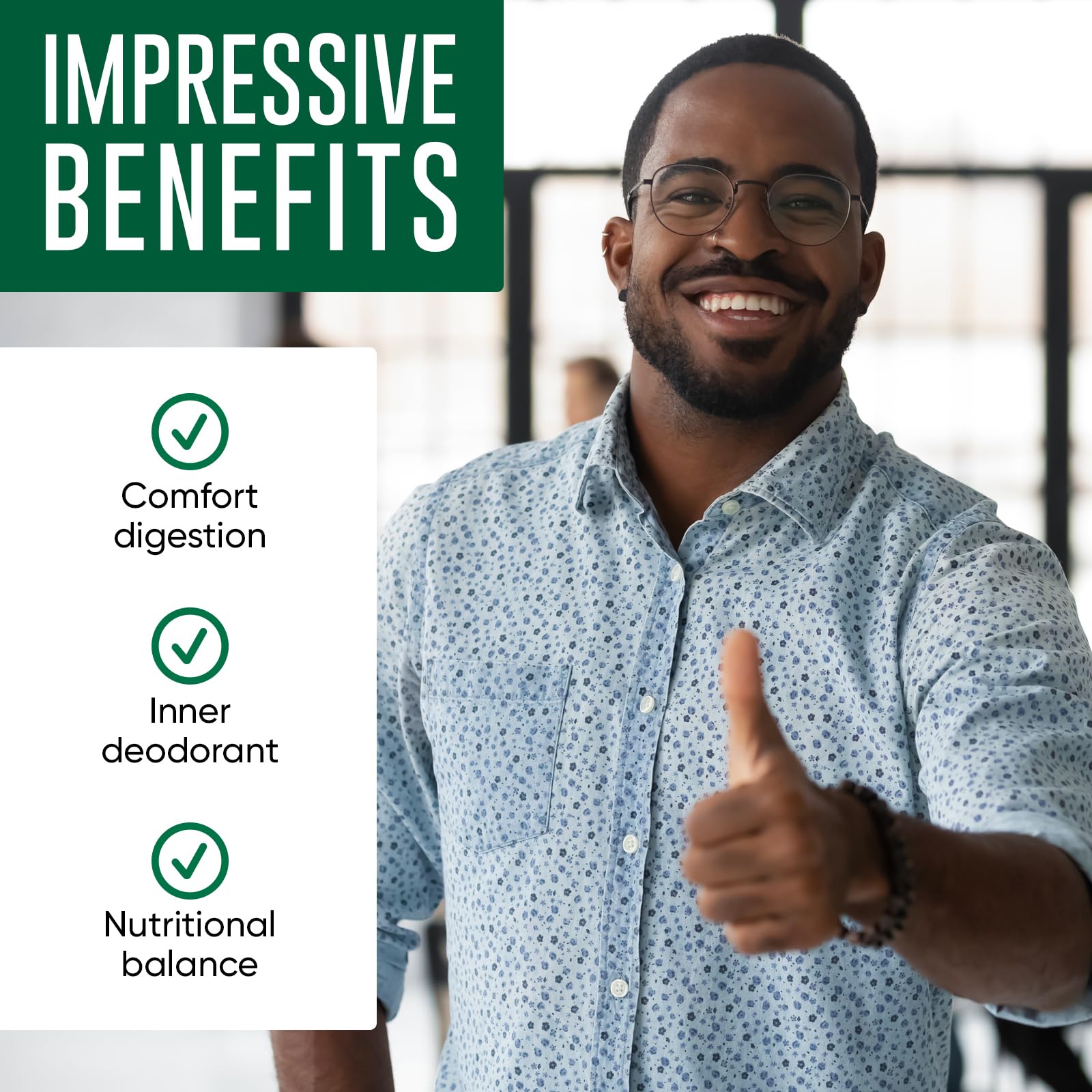 Chlorophyll Liquid Drops 6000 mg - Premium Liquid Chlorophyll Supplement - All-in-One Alpha FlowAu supplements