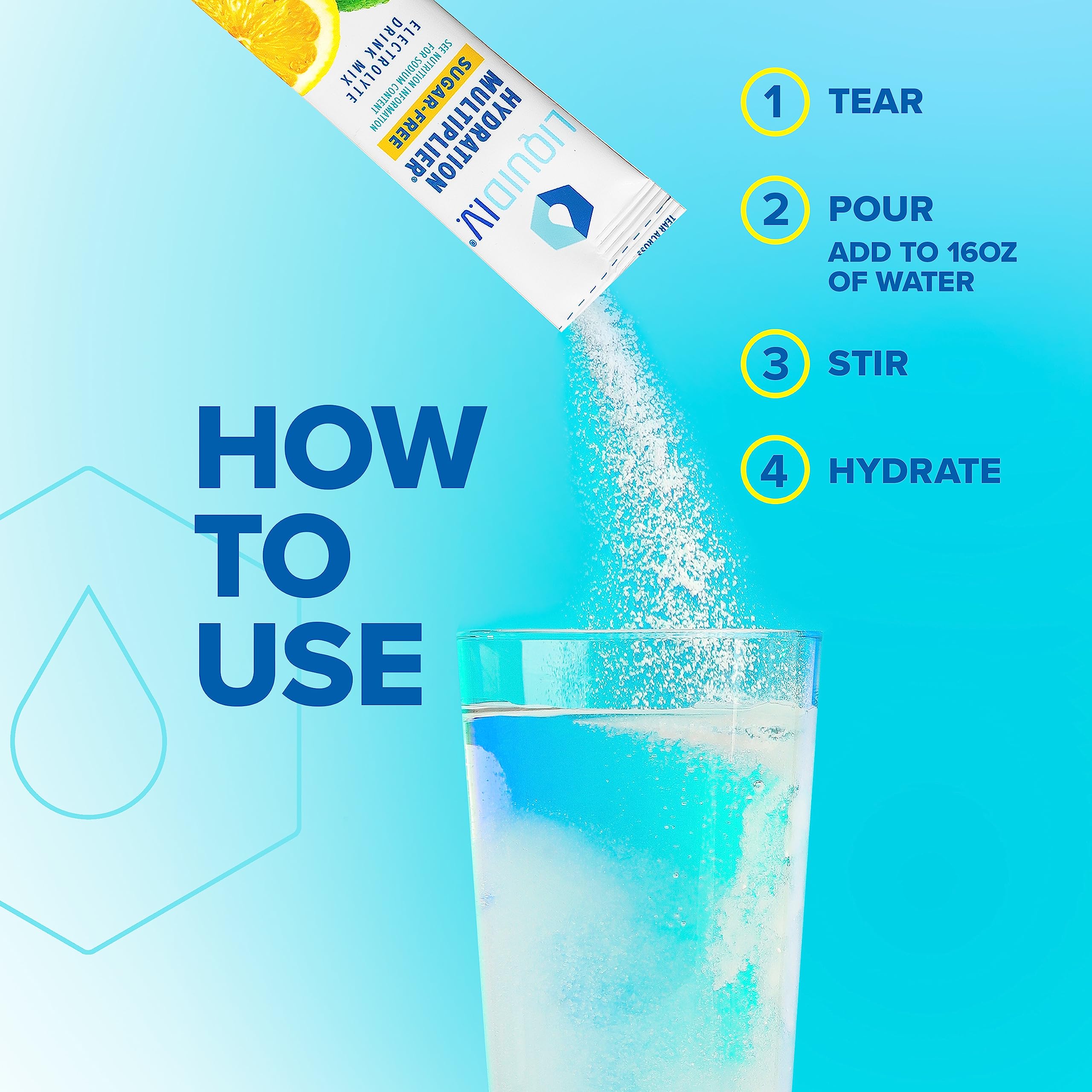 Liquid I.V. Sugar-Free Hydration Multiplier - Raspberry Melon – Hydration Powder Packets Liquid I.V.Au supplements