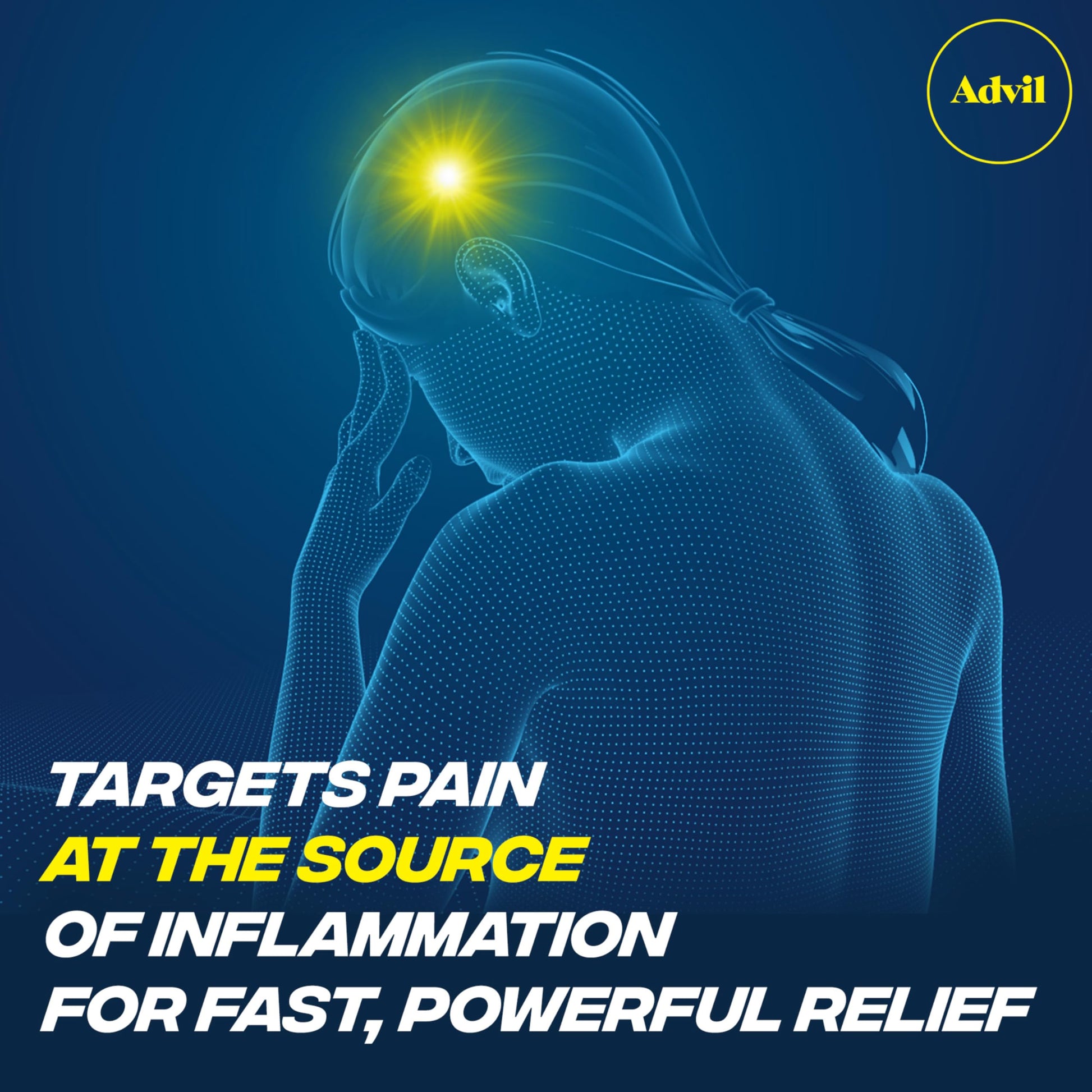 Advil Pain Reliever and Fever Reducer, Ibuprofen 200mg for Pain Relief - 24 Coated Tablets AdvilAu supplements