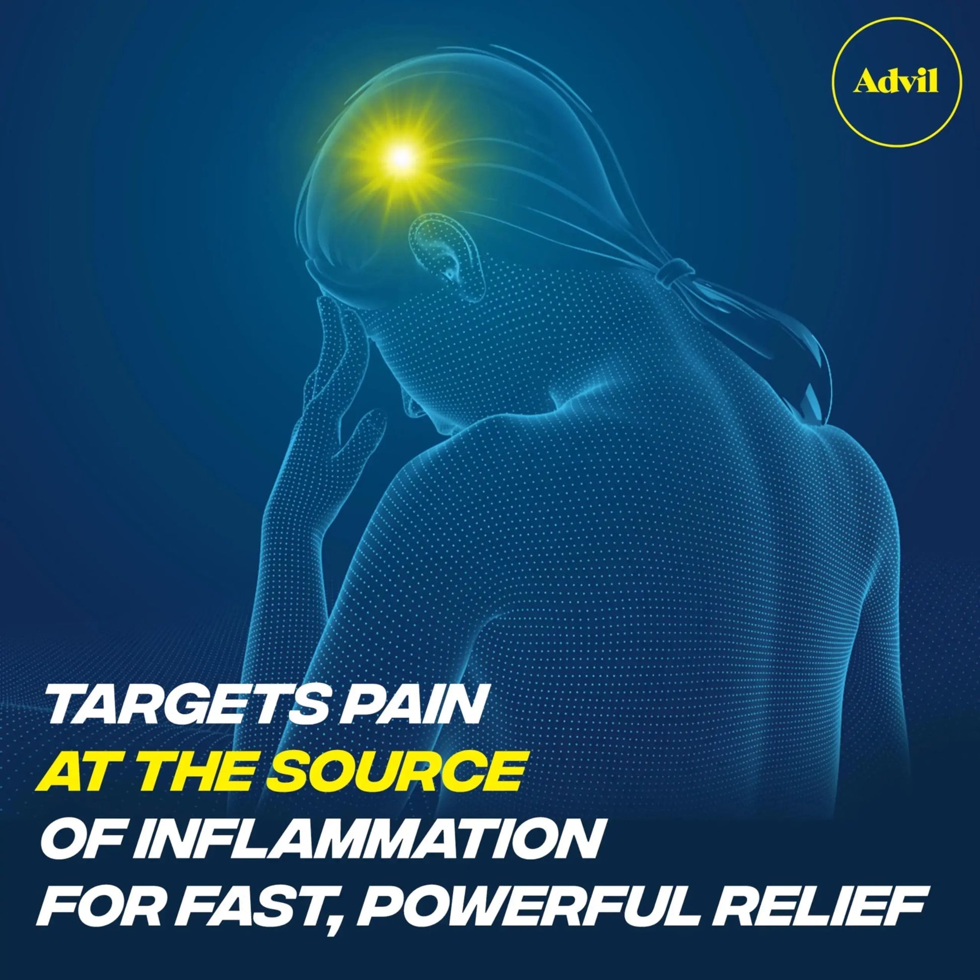 Advil Pain Reliever and Fever Reducer, Pain Relief Medicine with Ibuprofen 200mg for Headache, Backache, Menstrual Pain and Joint Pain Relief - 10 Coated Tablets AdvilAu supplements