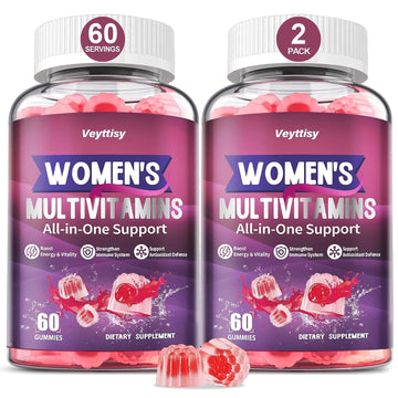 Veyttisy Methylated Multivitamin Gummy for Women - Womens Multivitamin Gummies with Vitamins A C D E, Methylated Folate, Biotin, B Complex VeyttisyAu supplements