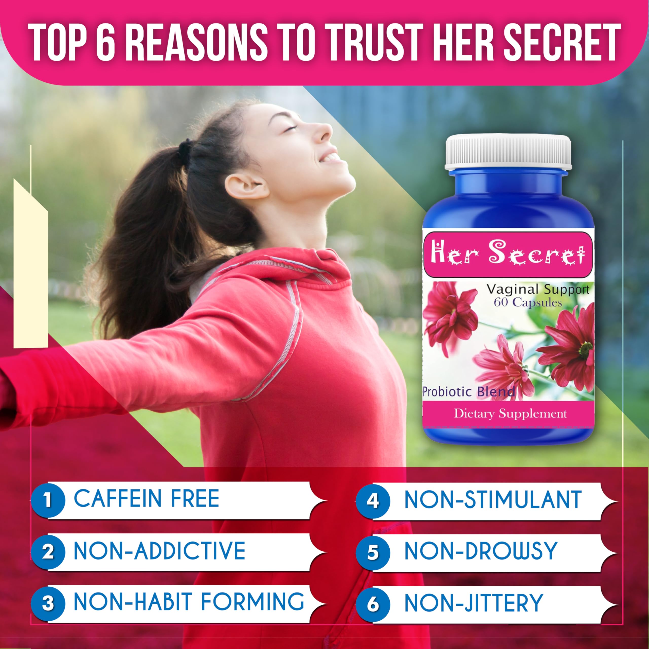 Embarrassed with Femenine Odor? Worried about Female Urinary Odor? Try Femenine Odor Supplement 60 Pills Celebrity LifeStyle ProductAu supplements