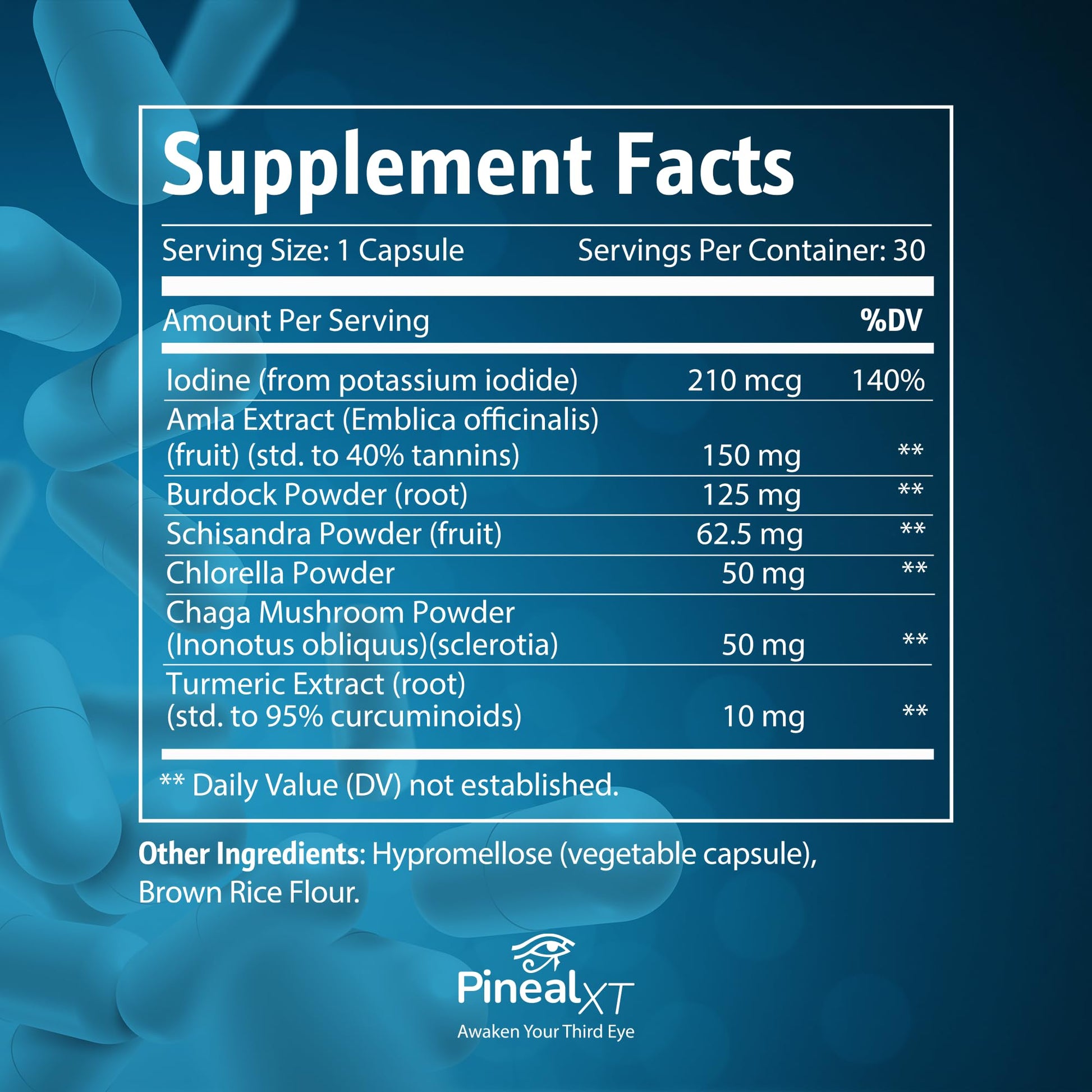 Nutraville Pineal XT Gold - Pineal Gland Supplement - Third Eye Awakening - Focus and Memory Supplement for Brain - 7 Powerful Ingredients Decalcify, Detox, and Activate Your Pineal Gland, 2 Pack NutravilleAu supplements